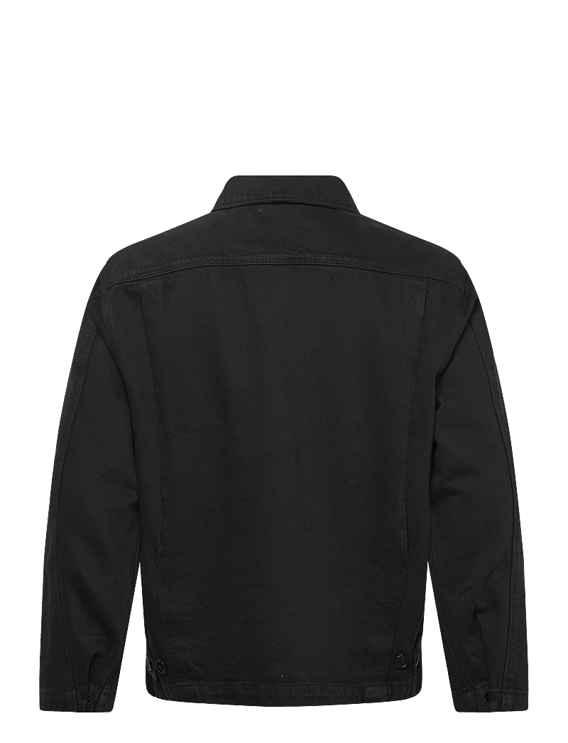 NEUW - CHORE JACKET NEROBLACK - gefütterte denimjacken - black - 2