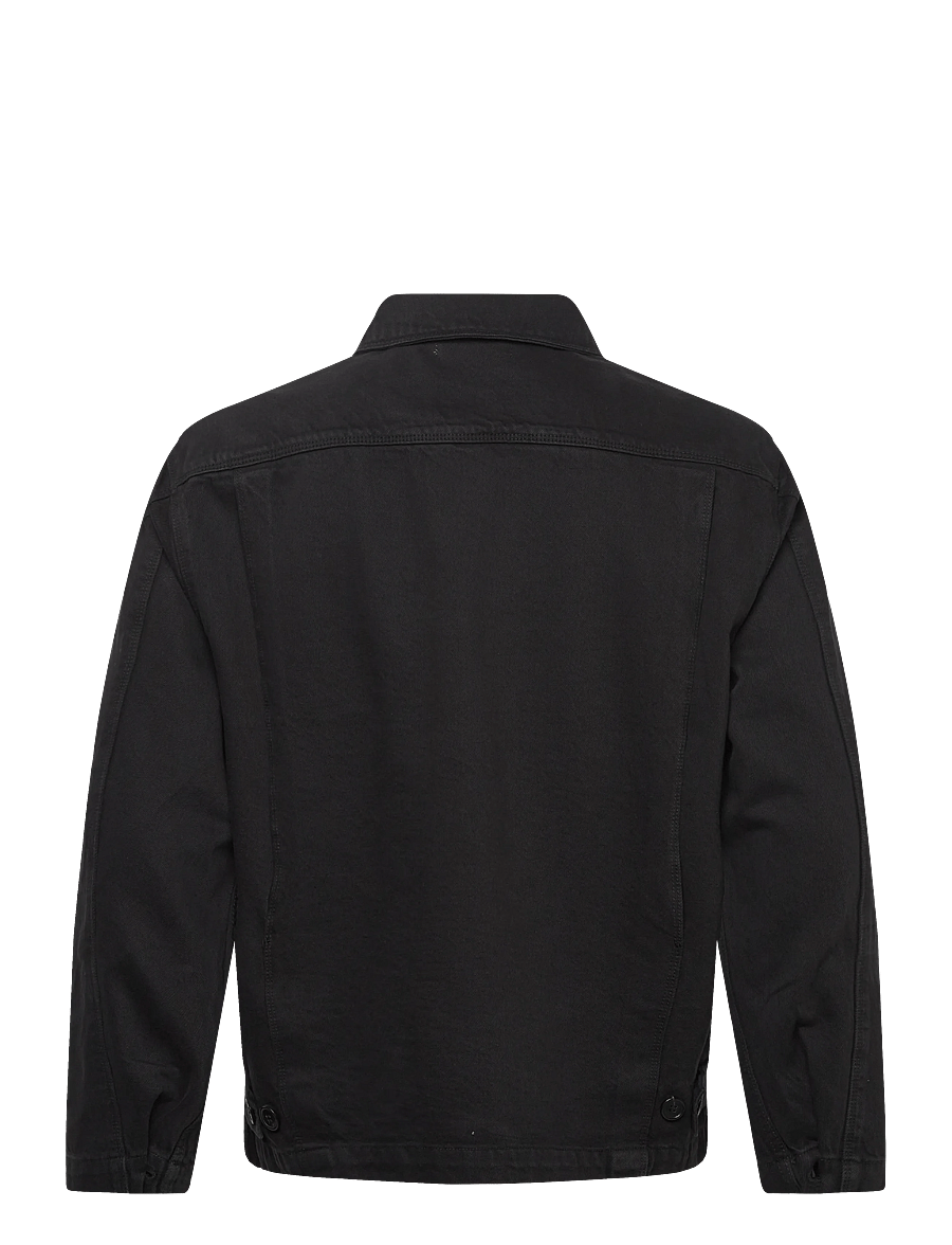 NEUW - CHORE JACKET NEROBLACK - forede denimjakker - black - 2