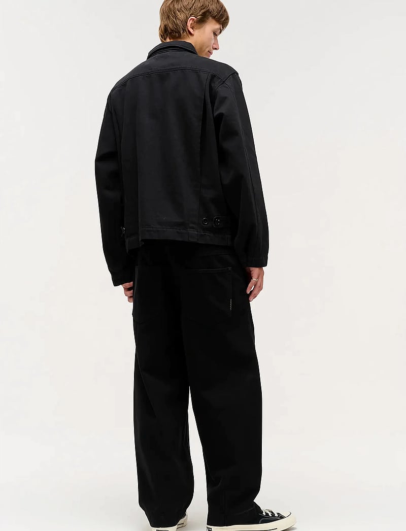 NEUW - CHORE JACKET NEROBLACK - gefütterte denimjacken - black - 5