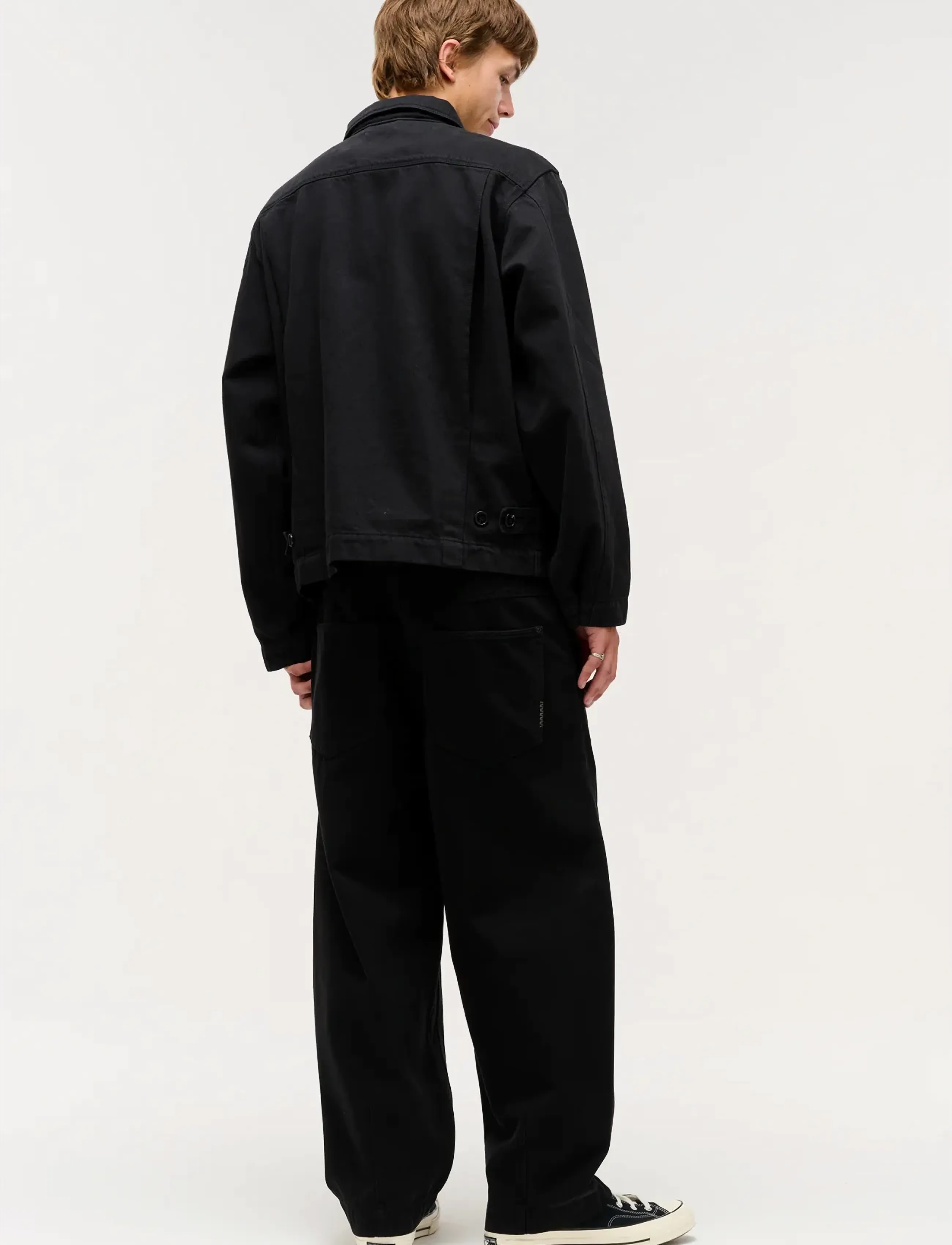 NEUW - CHORE JACKET NEROBLACK - forede denimjakker - black - 5