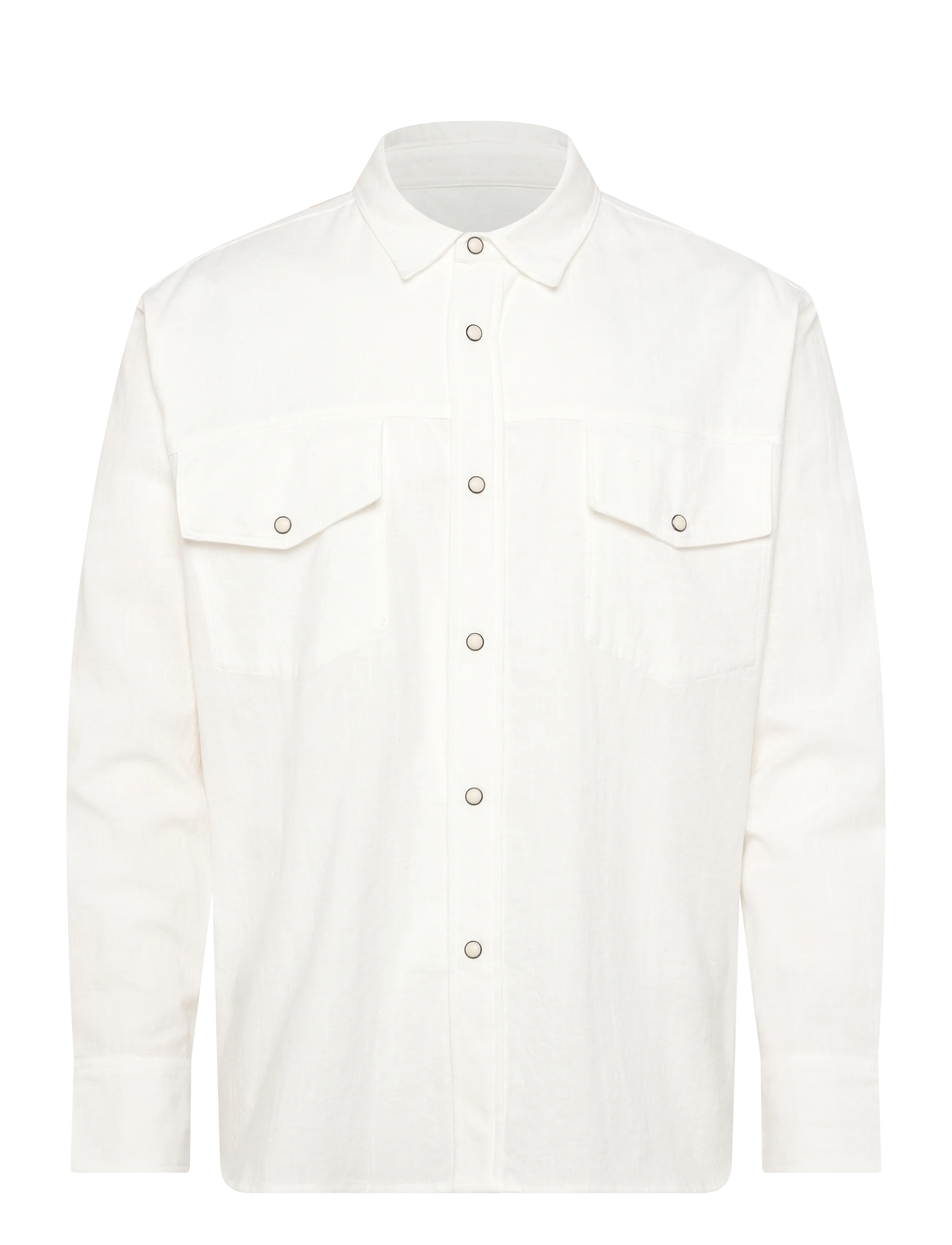 NEUW COTTON OVERSHIRTWHITE - Uutuudet - WHITE / white