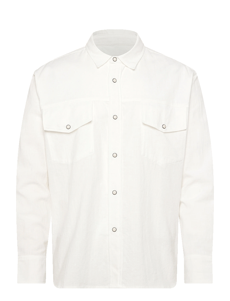 NEUW - COTTON OVERSHIRTWHITE - overshirts - white - 1