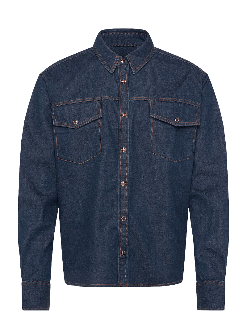 NEUW - DENIM OVERSHIRTINDIGO - denimskjorter - blue - 1