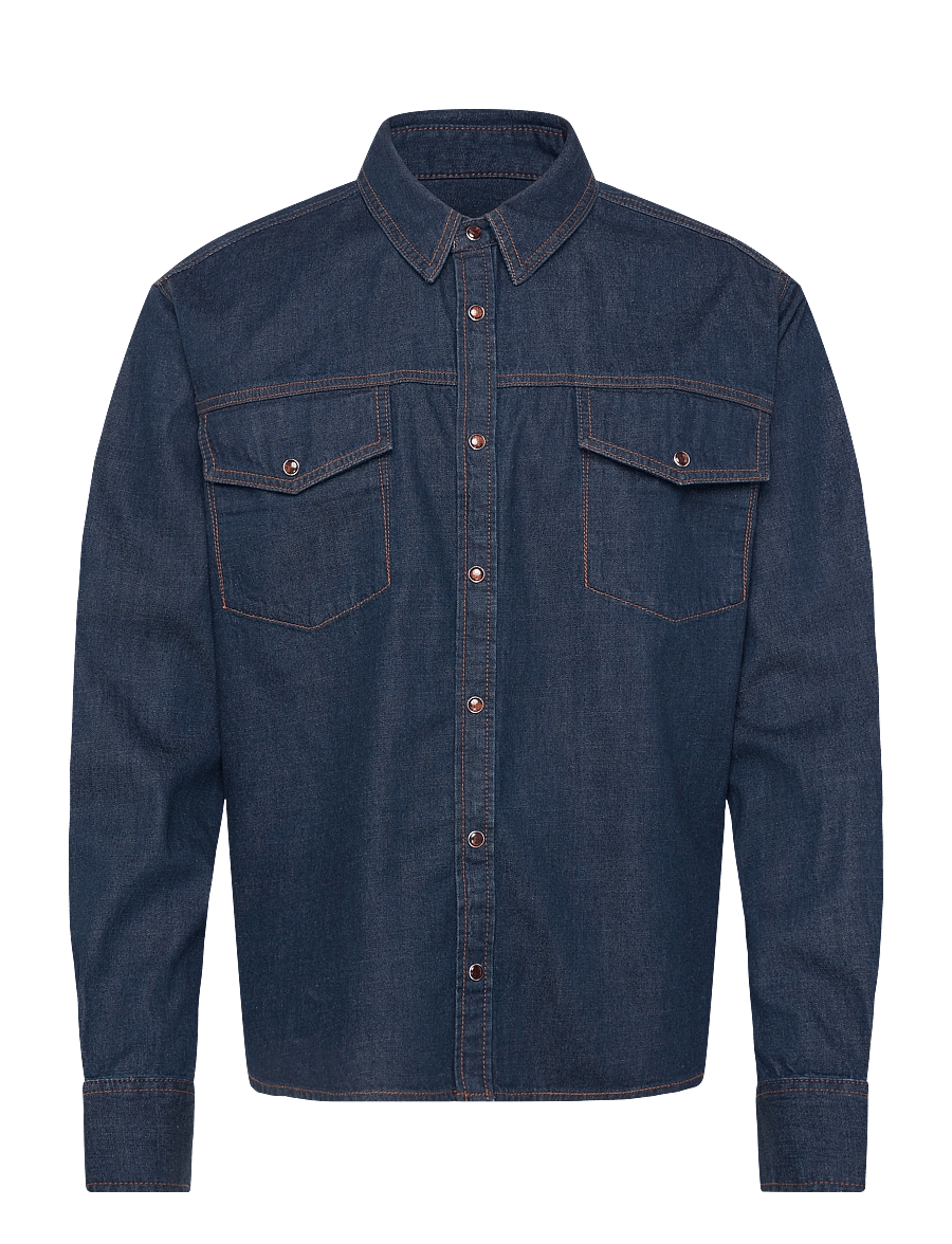 NEUW - DENIM OVERSHIRTINDIGO - denim shirts - blue - 1