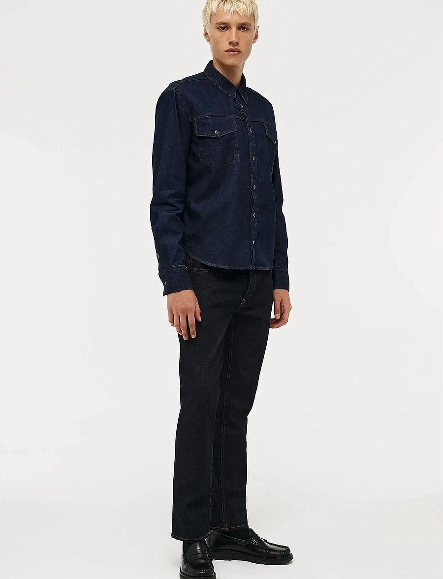 NEUW - DENIM OVERSHIRTINDIGO - denim shirts - blue - 4