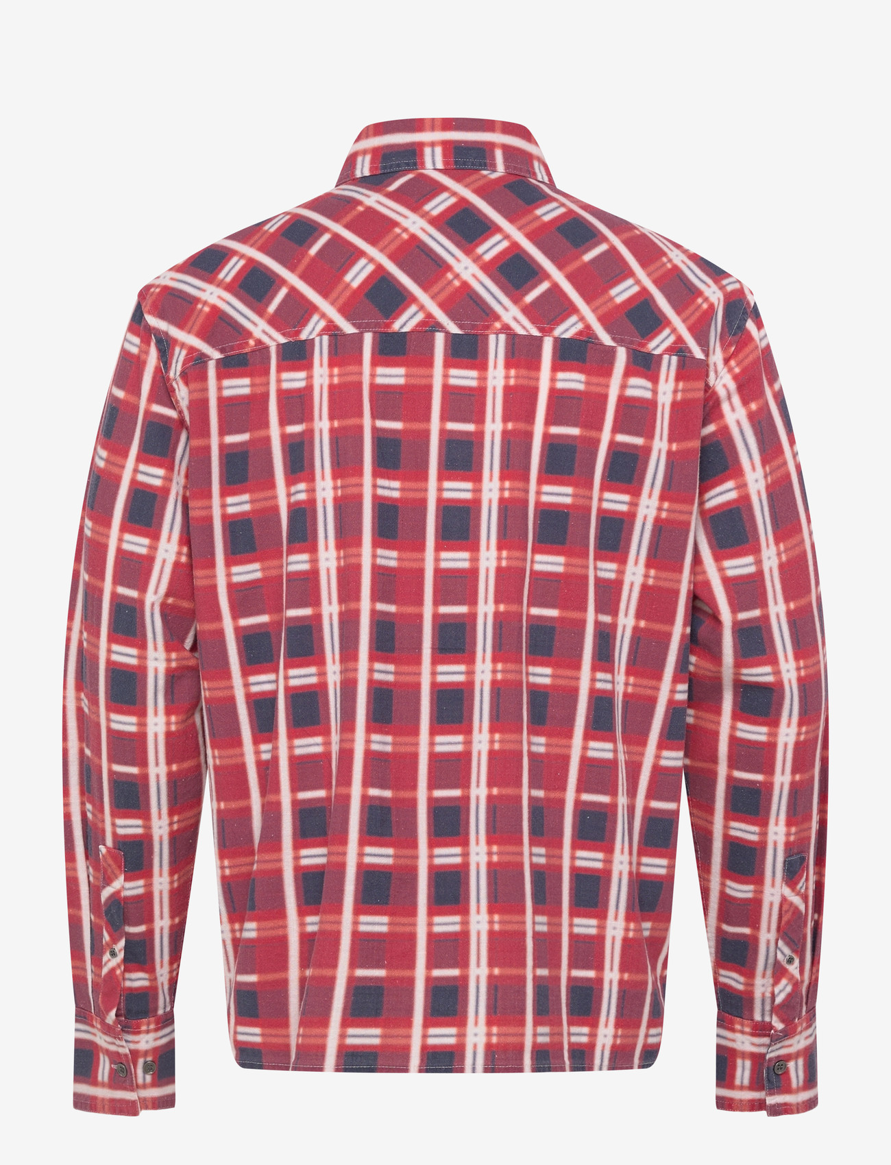NEUW - PRINTED CHECK UTILITY SHIRTCARMINE - rutiga skjortor - multi - 2
