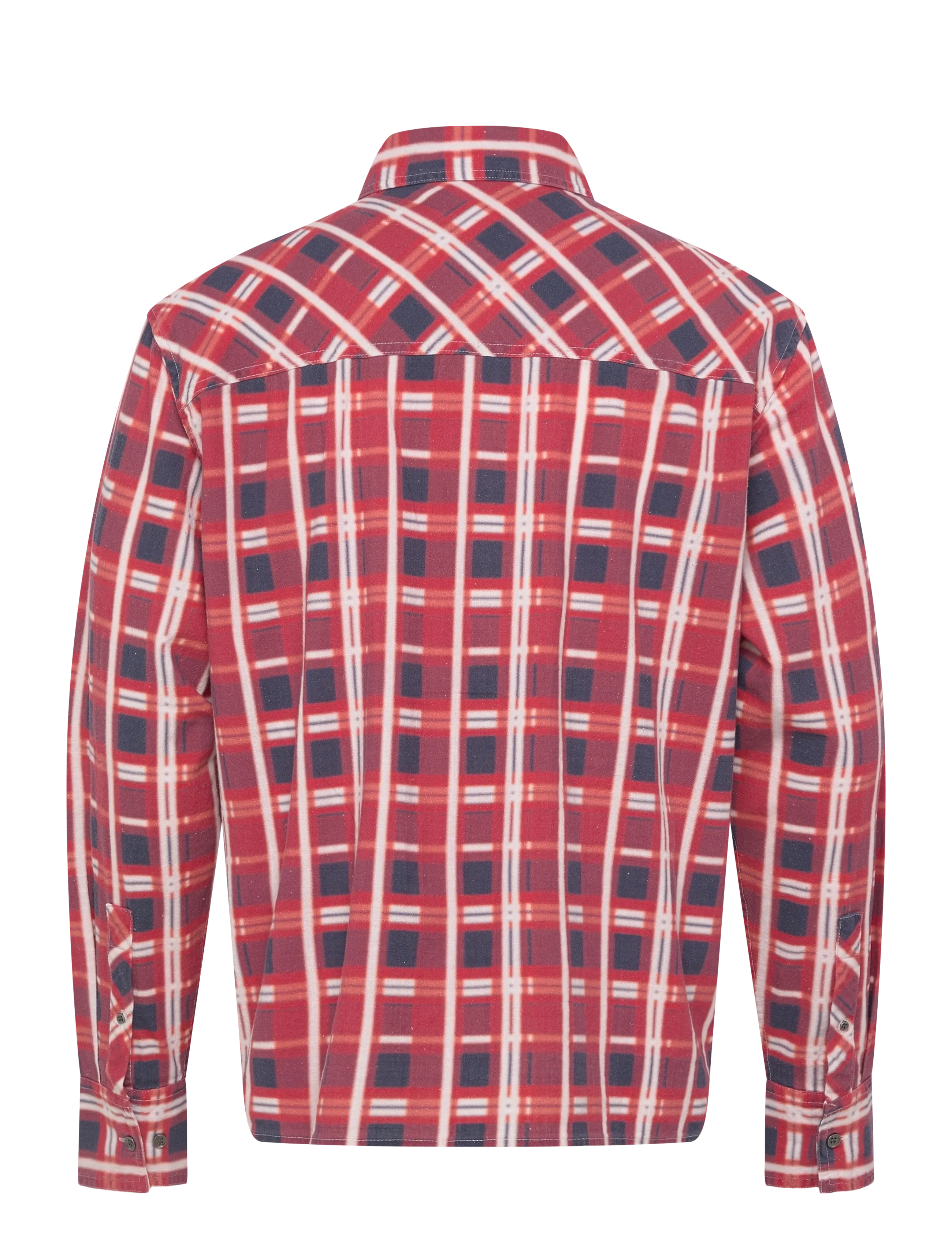 NEUW - PRINTED CHECK UTILITY SHIRTCARMINE - checkered shirts - multi - 2