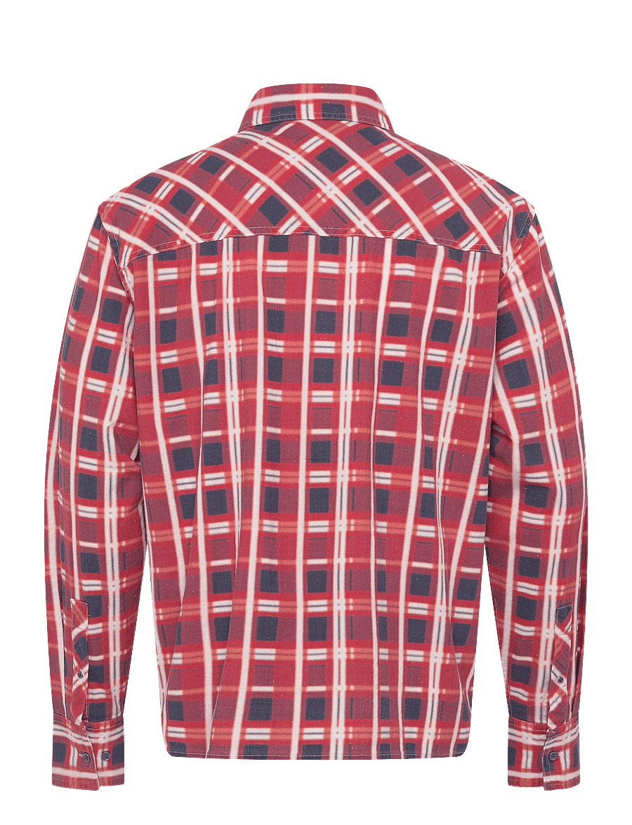 NEUW - PRINTED CHECK UTILITY SHIRTCARMINE - karierte hemden - multi - 2