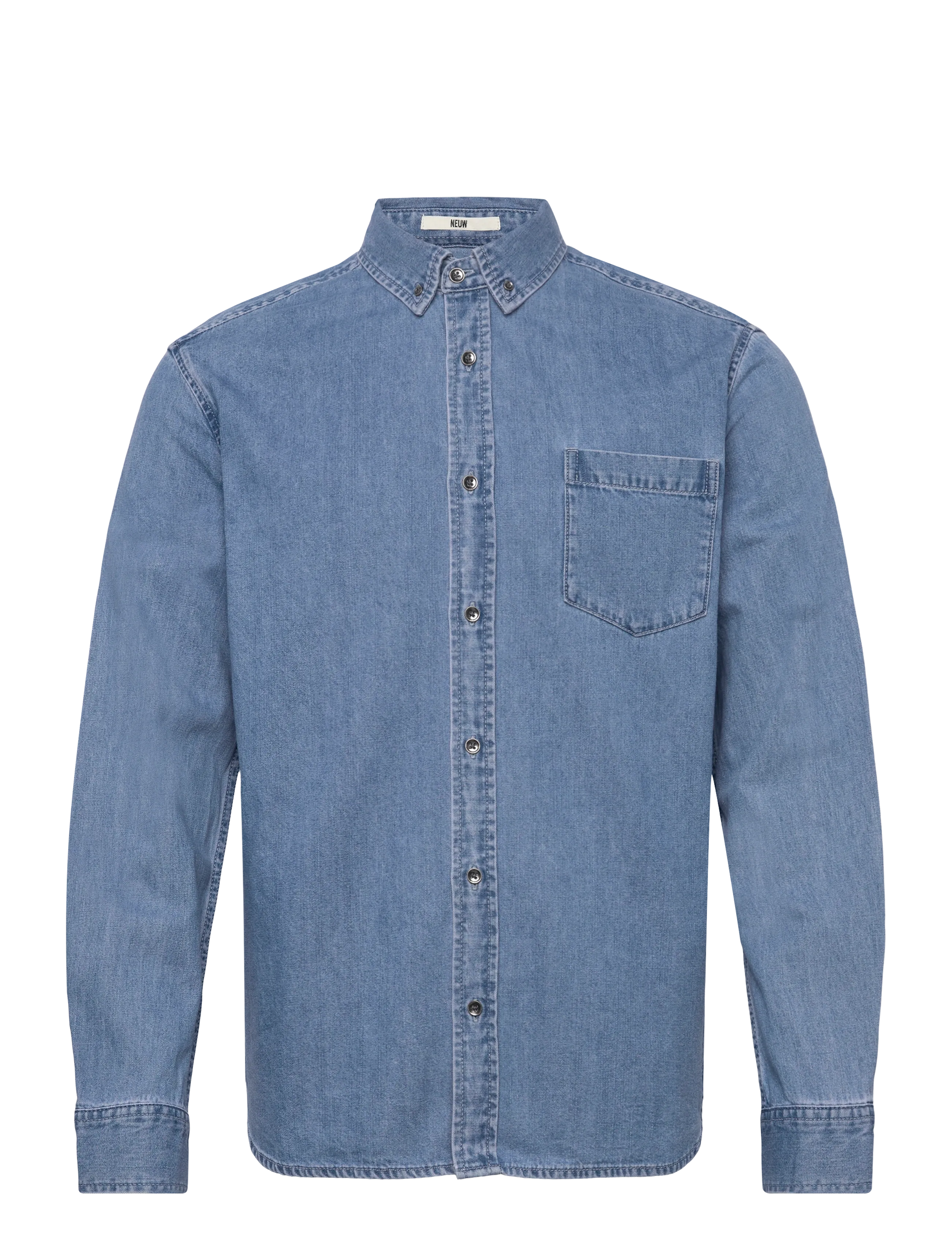 NEUW REGULAR FIT DENIM SHIRTMID INDIGO - Last chance - BLUE / blue