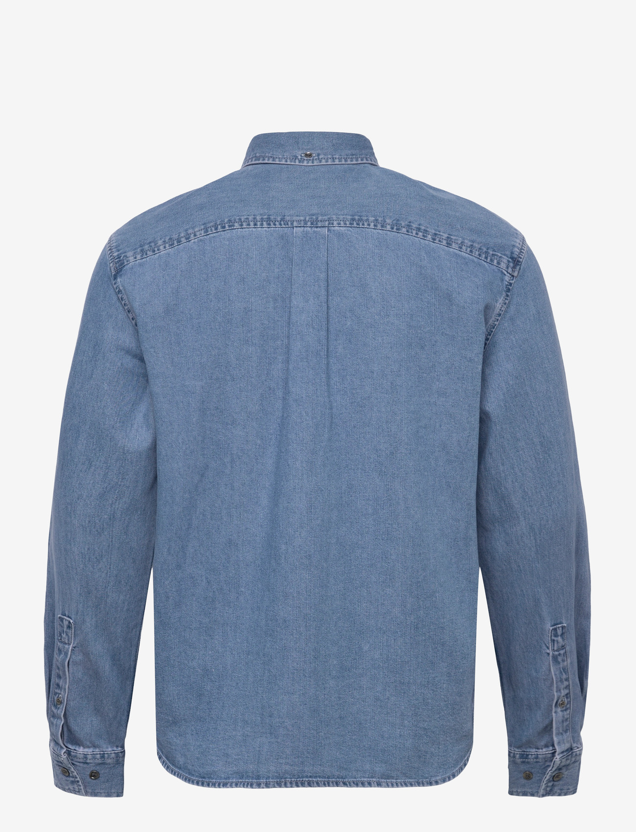 NEUW - REGULAR FIT DENIM SHIRTMID INDIGO - denim shirts - blue - 2