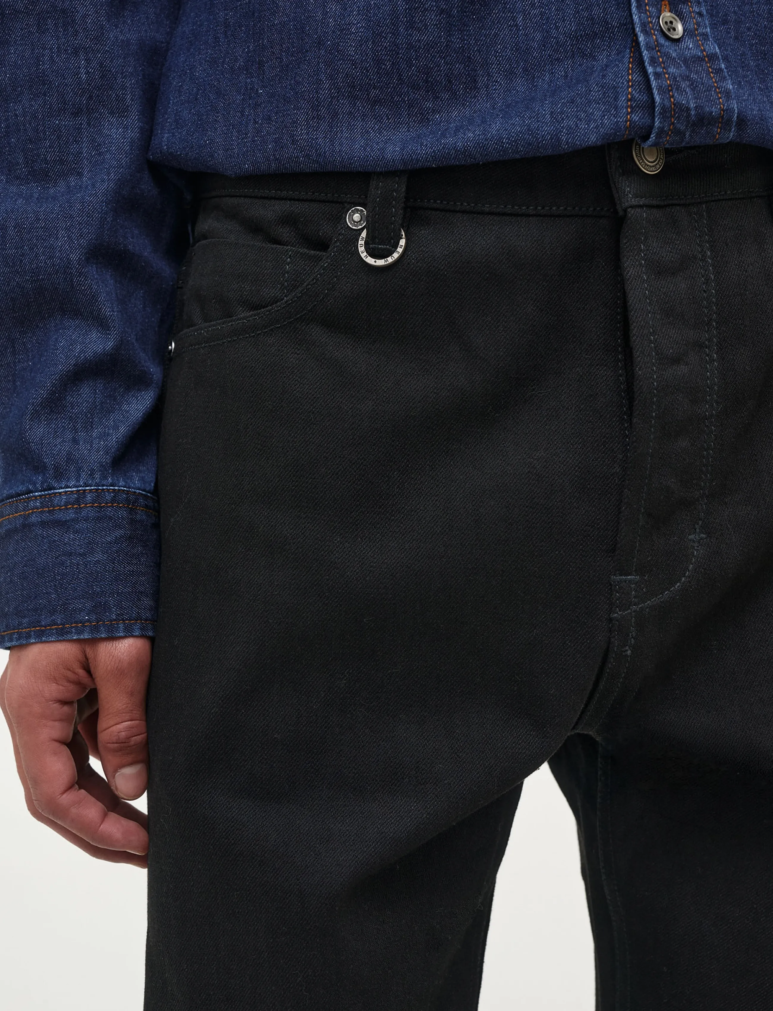 NEUW - LIAM RELAXED BLACK SELVEDGESELVEDGE JET BLACK - black - 5