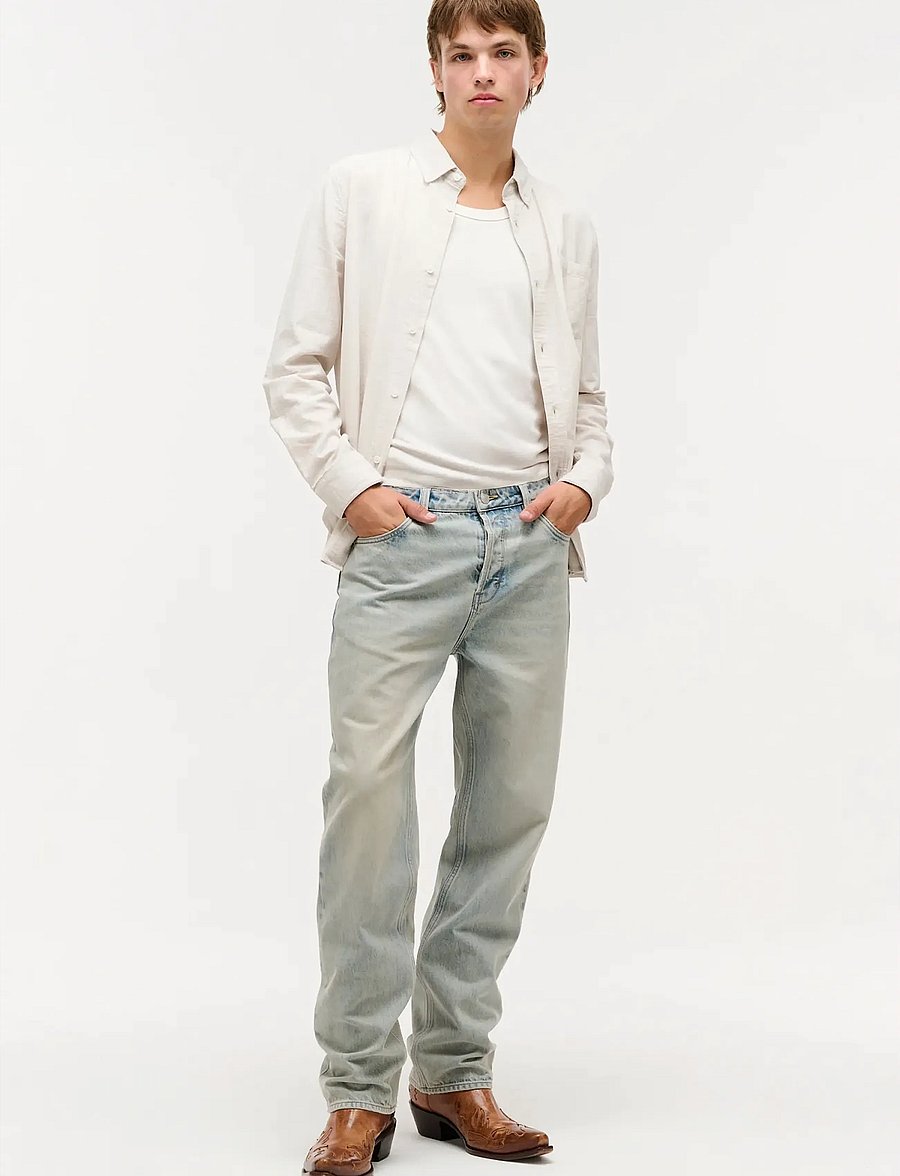 NEUW - LIAM RELAXED ATLASLIGHT VINTAGE INDIGO - loose jeans - blue - 3