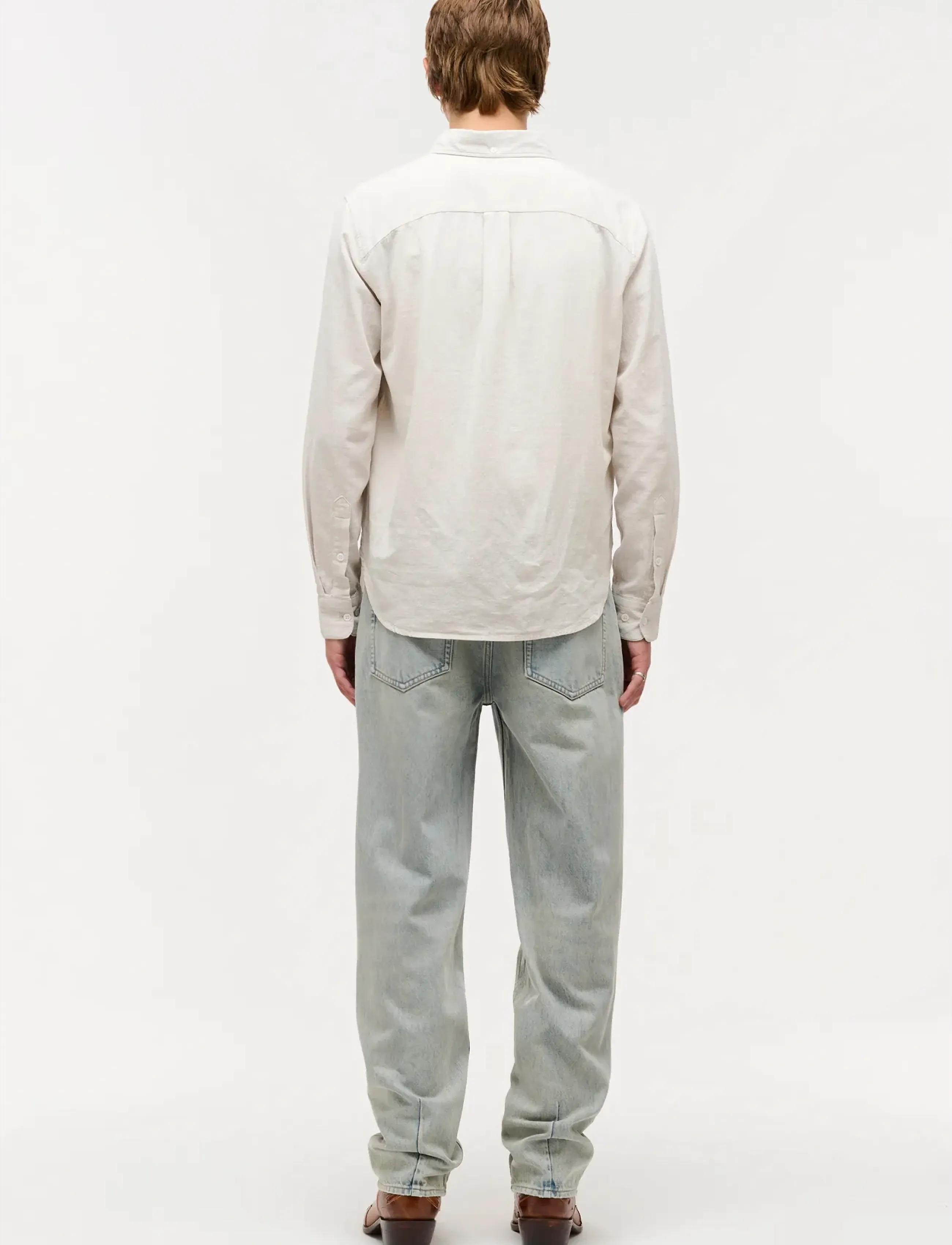 NEUW - LIAM RELAXED ATLASLIGHT VINTAGE INDIGO - loose jeans - blue - 4