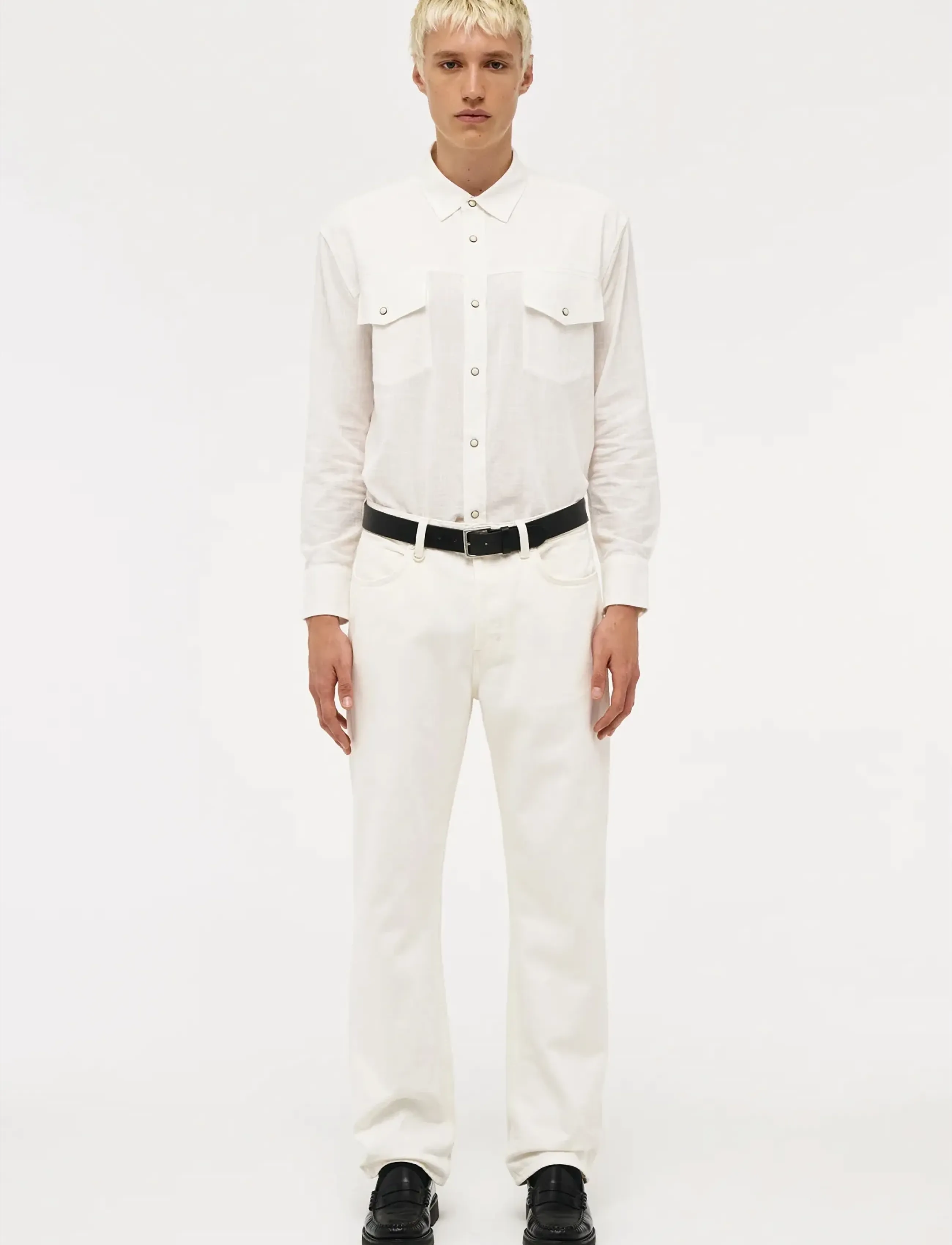 NEUW LIAM RELAXED CHALK CHALK - Spring Wardrobe - BEIGE / beige