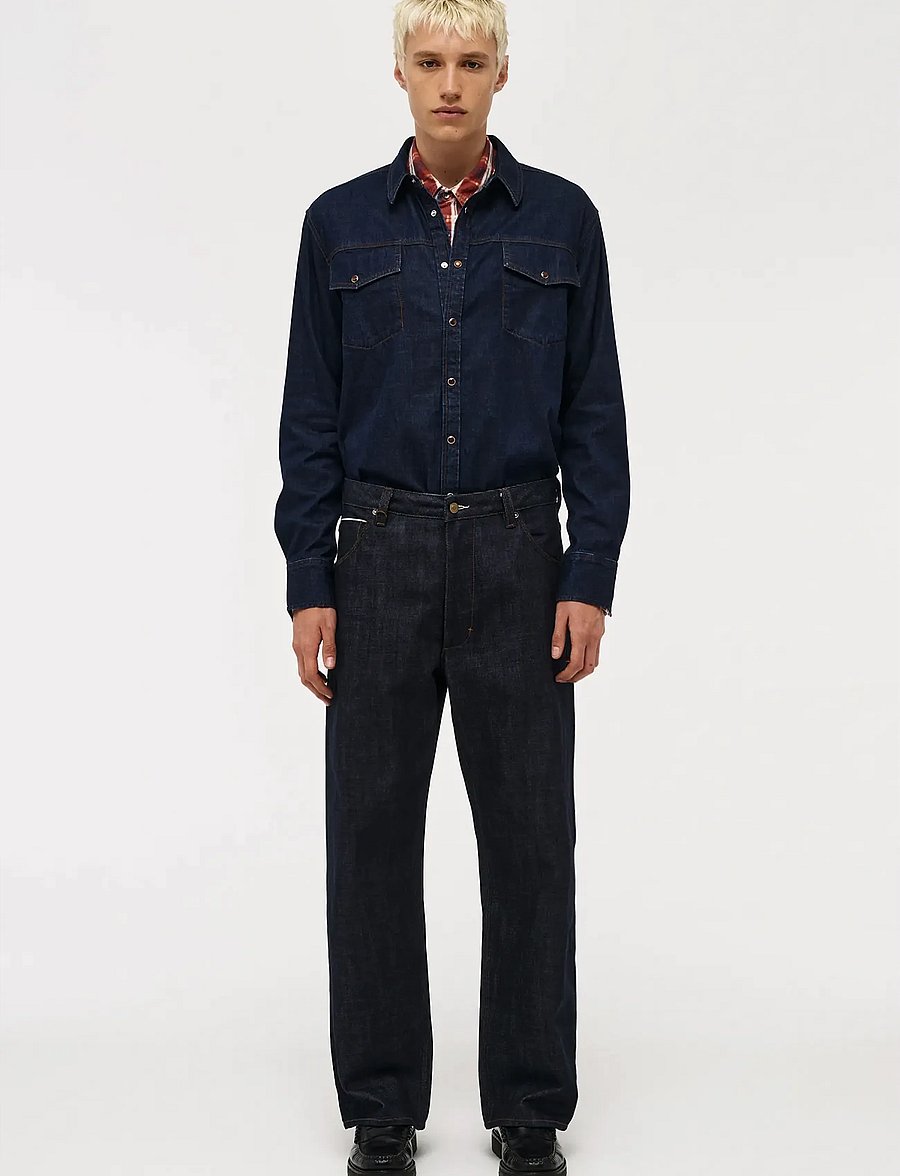 NEUW - AUSTIN BAGGY RAW SELVEDGERAW SELVEDGE - loose jeans - blue - 0