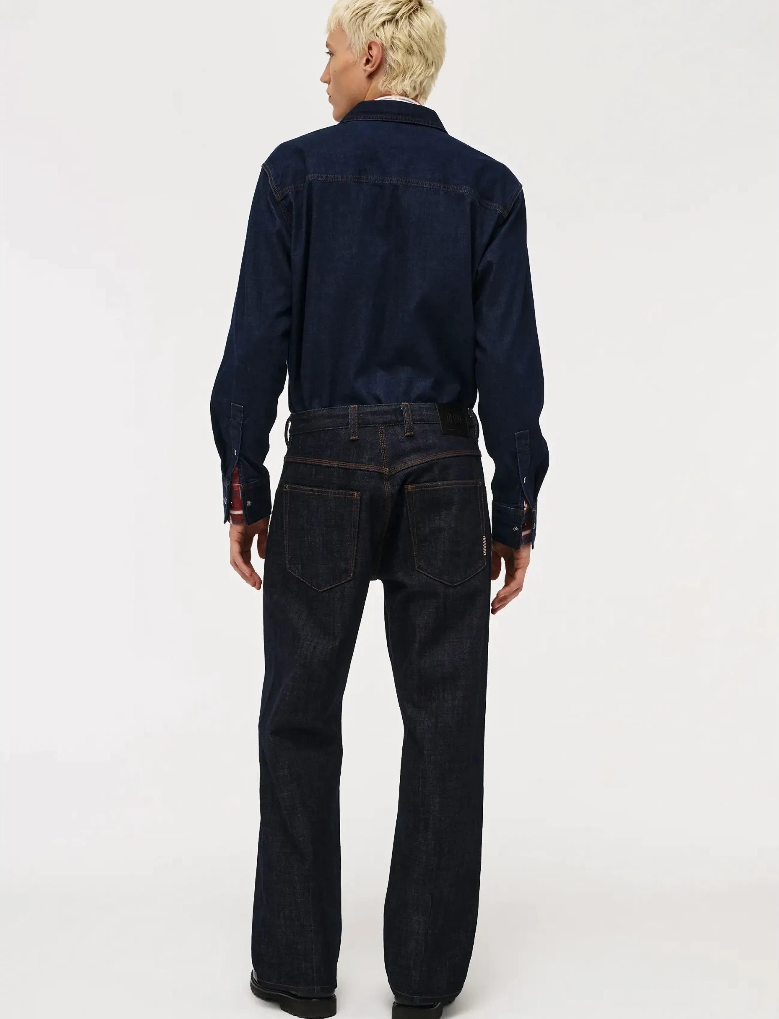 NEUW - AUSTIN BAGGY RAW SELVEDGERAW SELVEDGE - loose jeans - blue - 4