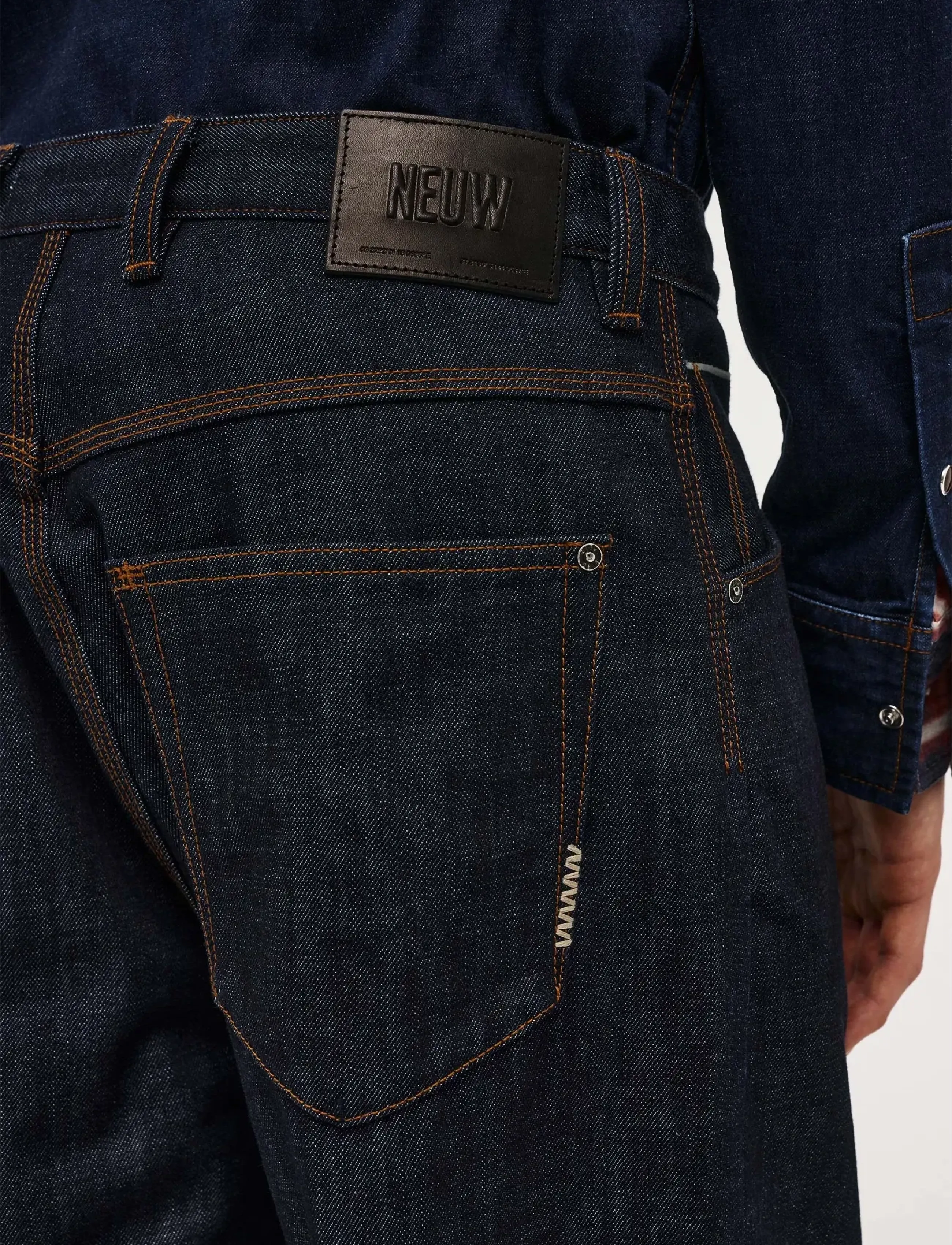 NEUW - AUSTIN BAGGY RAW SELVEDGERAW SELVEDGE - loose jeans - blue - 5