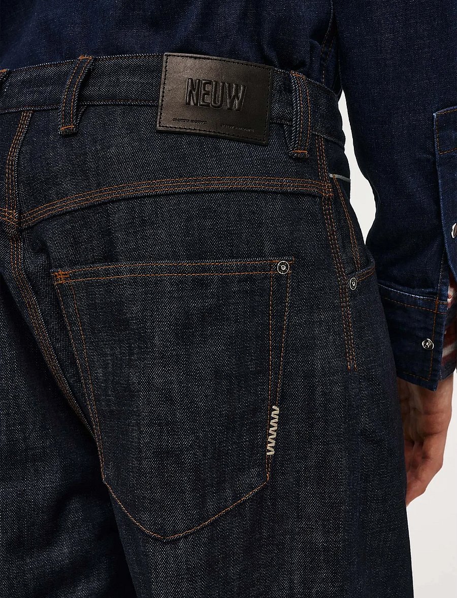 NEUW - AUSTIN BAGGY RAW SELVEDGERAW SELVEDGE - loose jeans - blue - 5