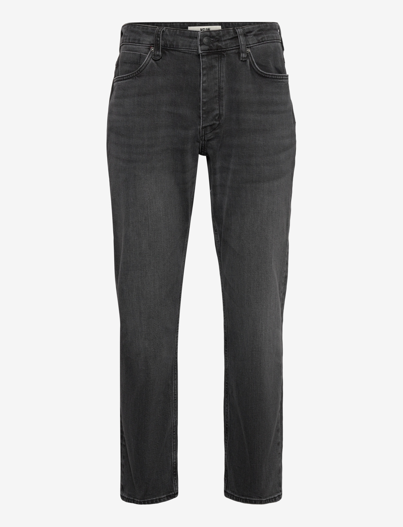 NEUW - RAY STRAIGHT ASHWASHED BLACK - regular jeans - black - 0