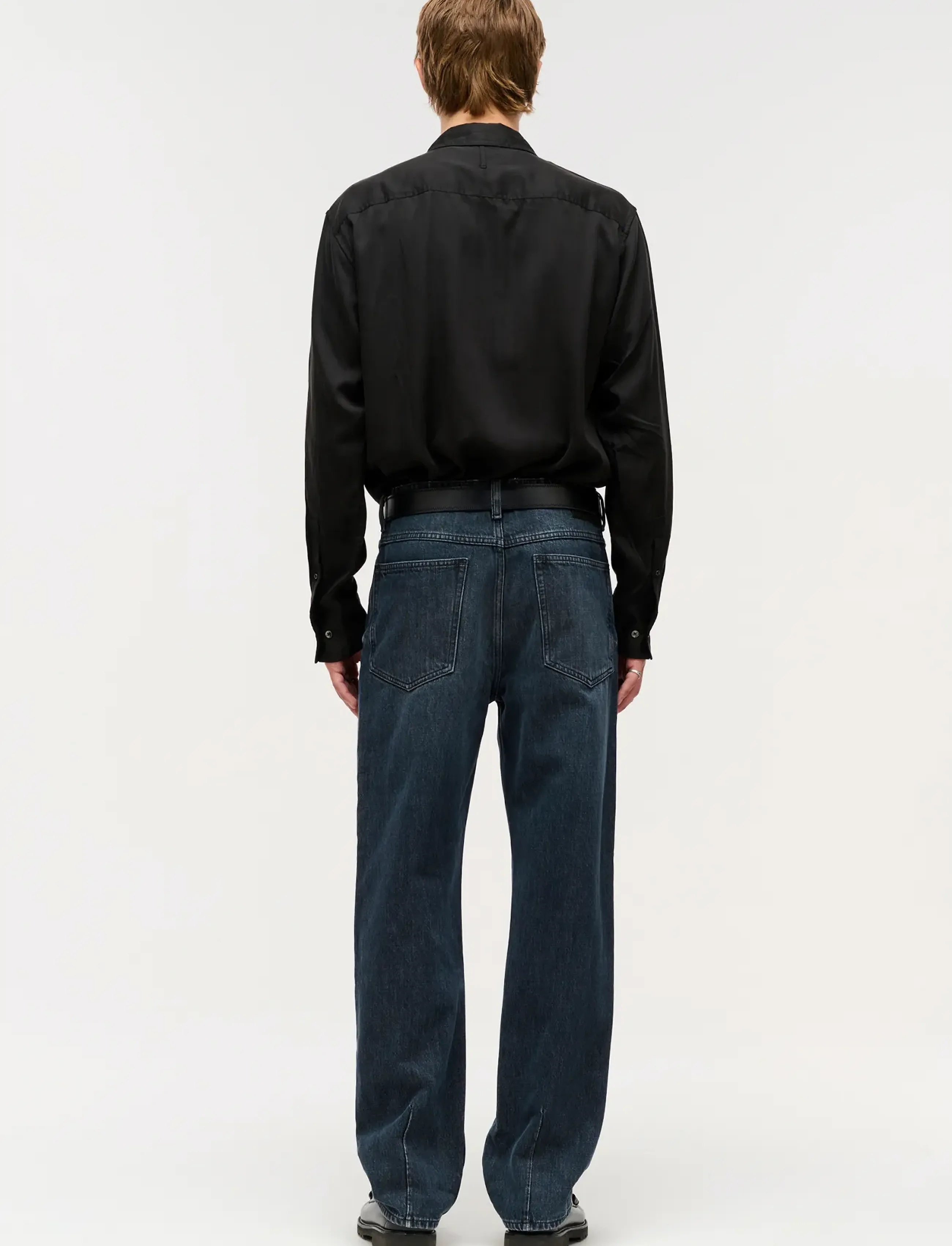NEUW - LIAM RELAXED WILDE - weite jeans - black - 4
