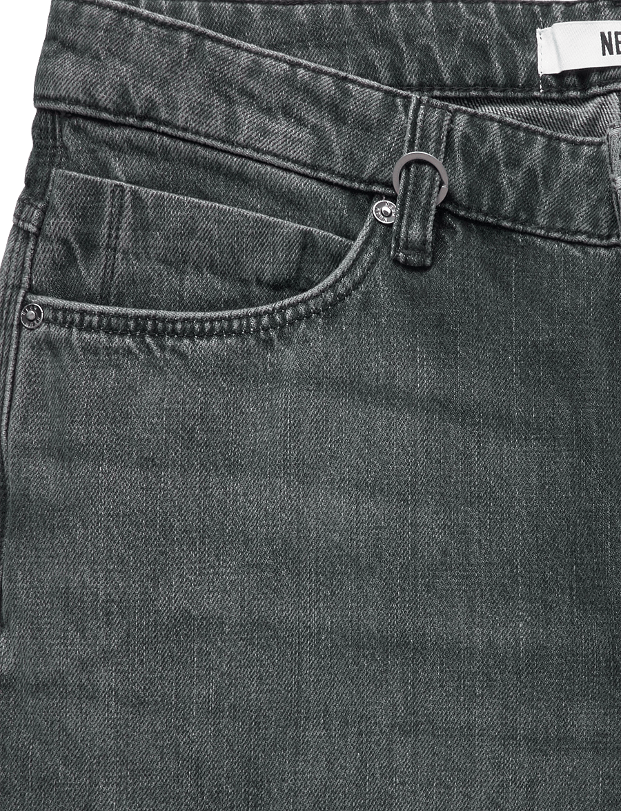 NEUW - LIAM RELAXED WILDE - weite jeans - black - 5