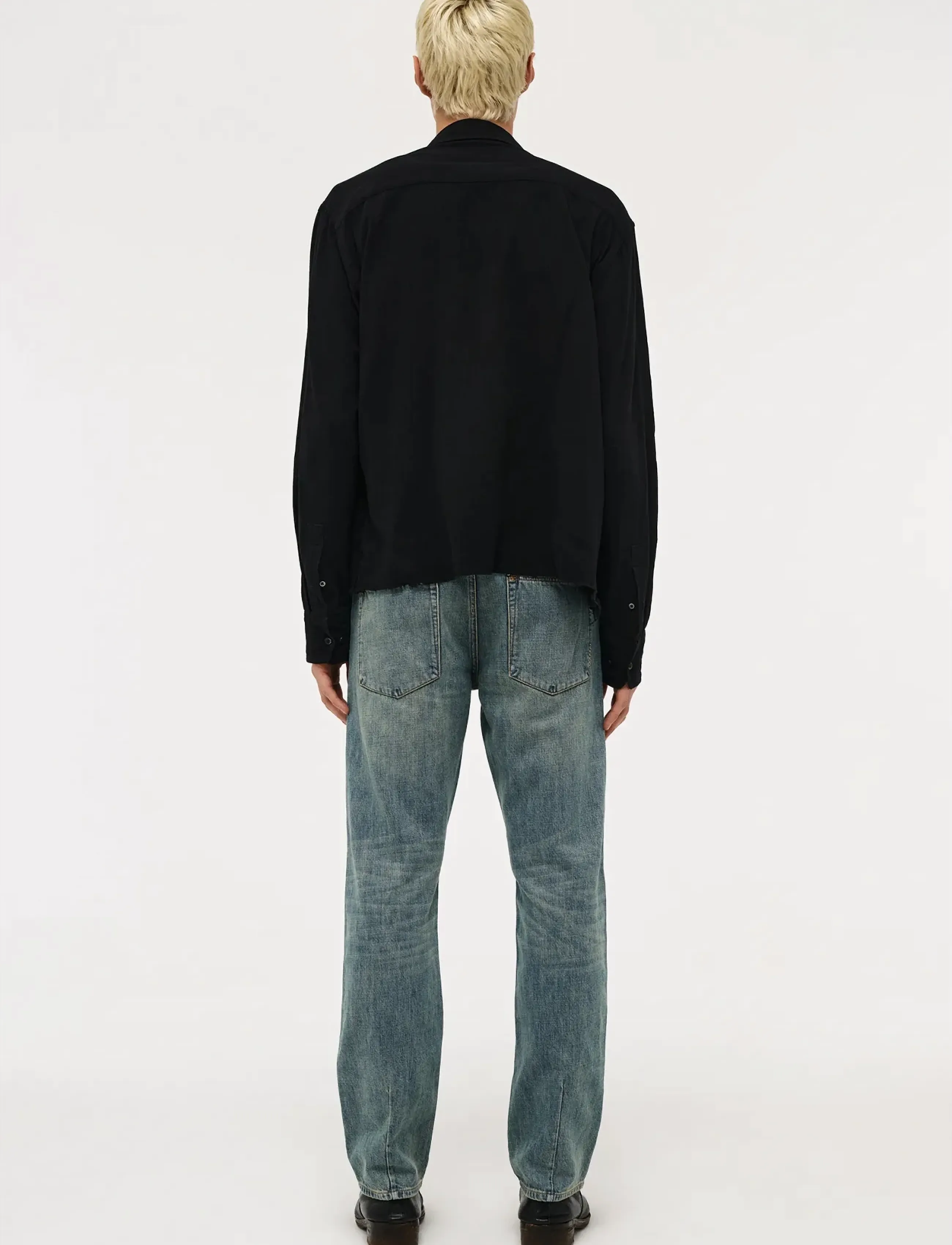NEUW - REBEL STRAIGHT ARCMID VINTAGE INDIGO - regular jeans - blue - 4