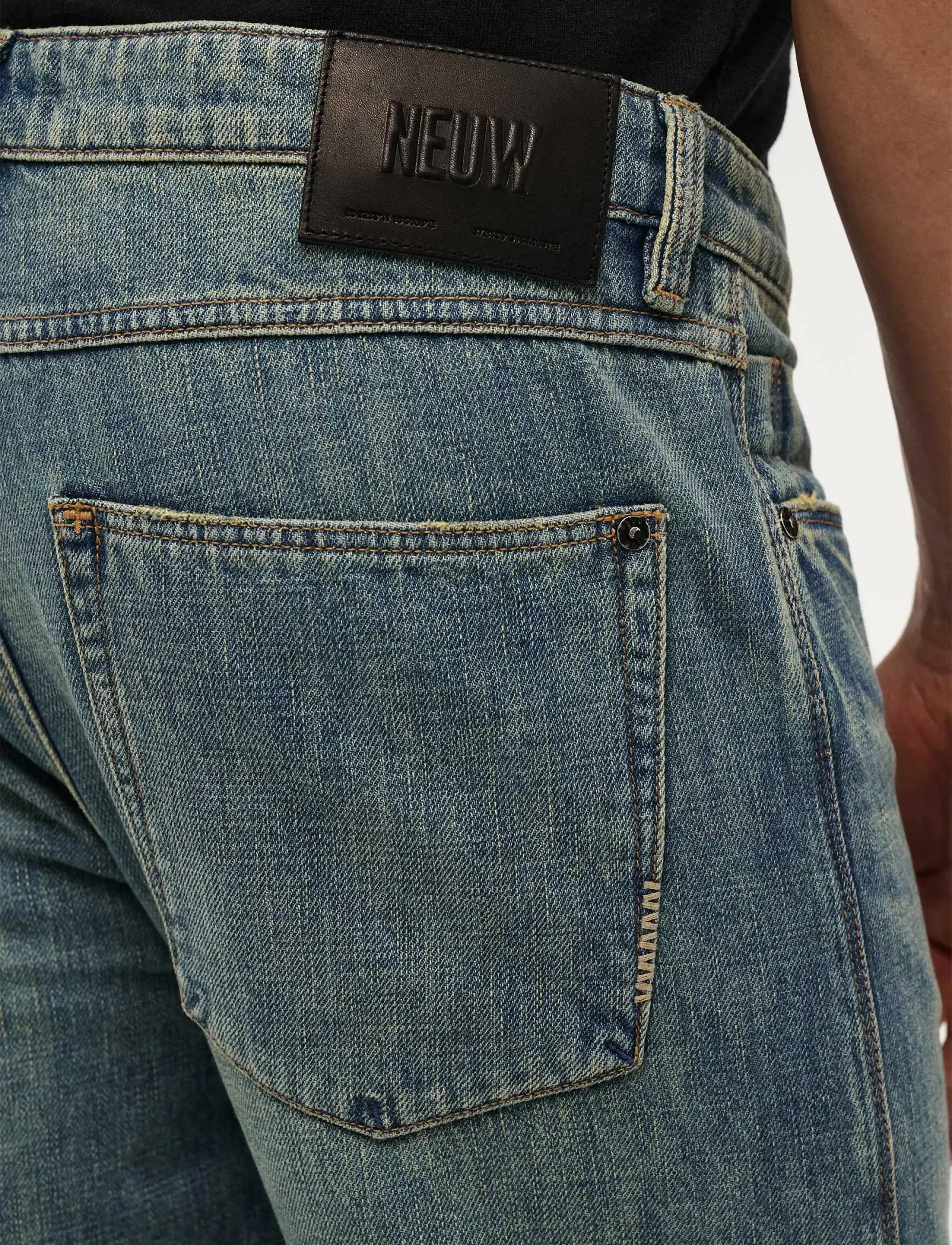 NEUW - REBEL STRAIGHT ARCMID VINTAGE INDIGO - regular jeans - blue - 5