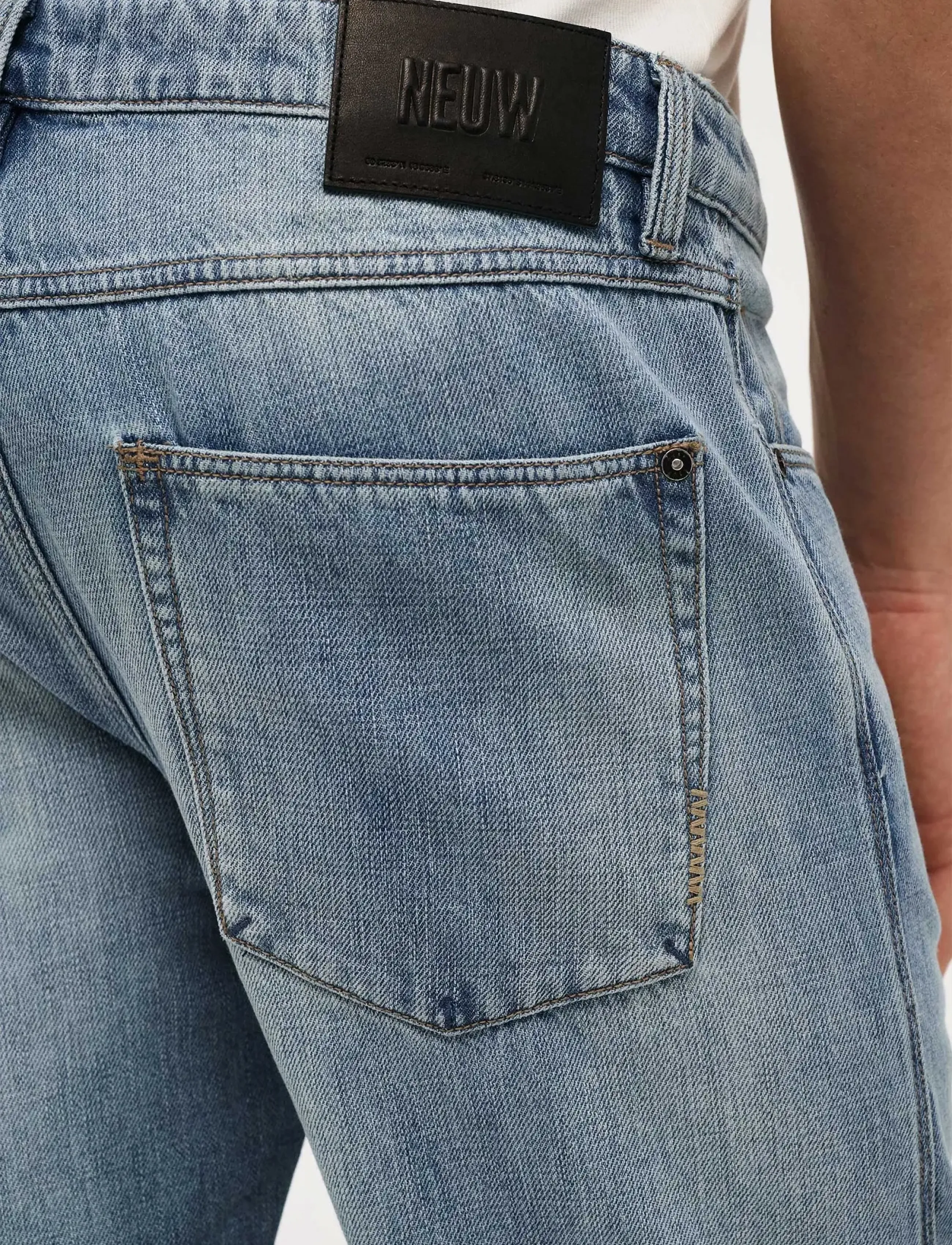 NEUW - REBEL STRAIGHT VISIONMID VINTAGE INDIGO - regular jeans - blue - 4