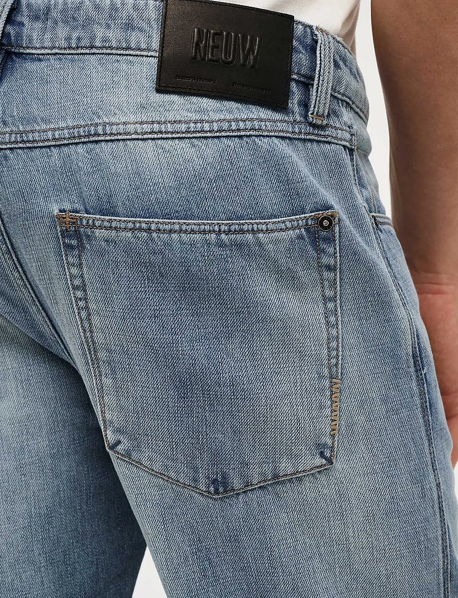 NEUW - REBEL STRAIGHT VISIONMID VINTAGE INDIGO - regular jeans - blue - 4