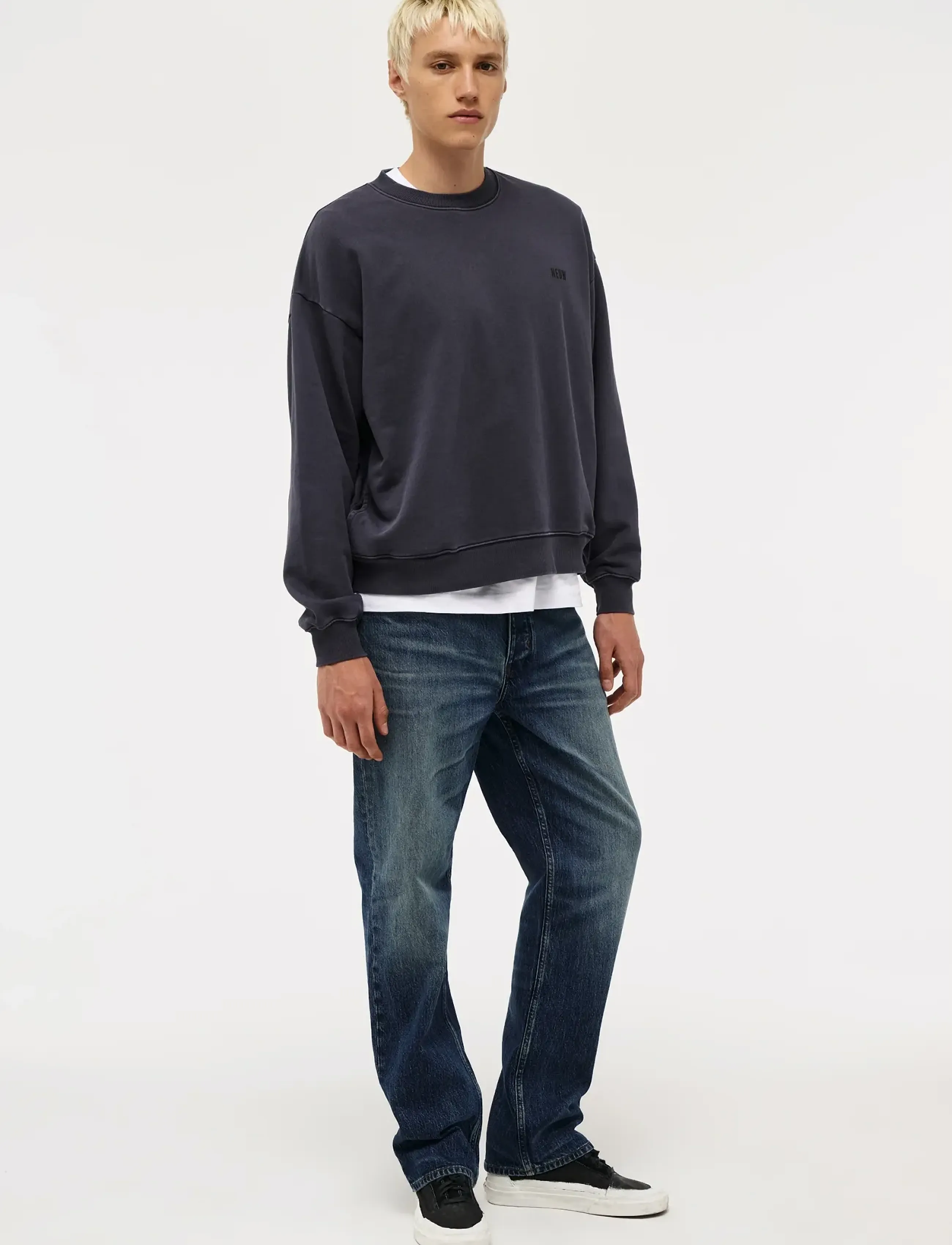 NEUW LIAM RELAXED SATURNALIADARK VINTAGE INDIGO - Riided - BLUE / blue