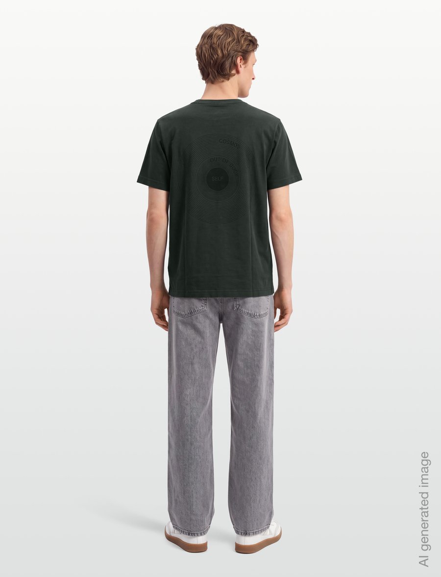 NEUW - ASTRAL TEEDARK MILITARY - kurzärmelige t-shirts - green - 4