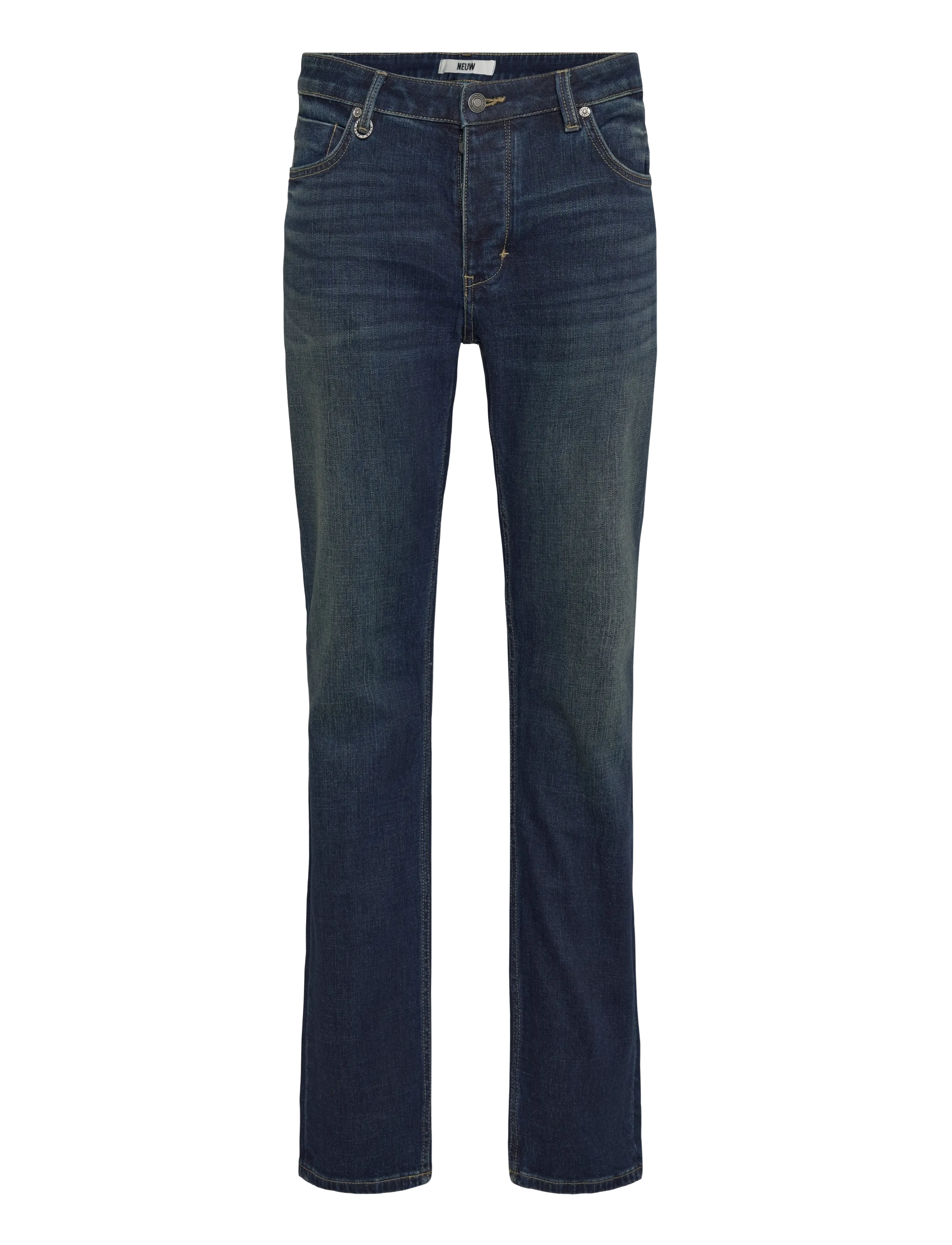 NEUW - LOU STRAIGHT MUSTANGDARK VINTAGE INDIGO - klassikalised teksad - blue - 1
