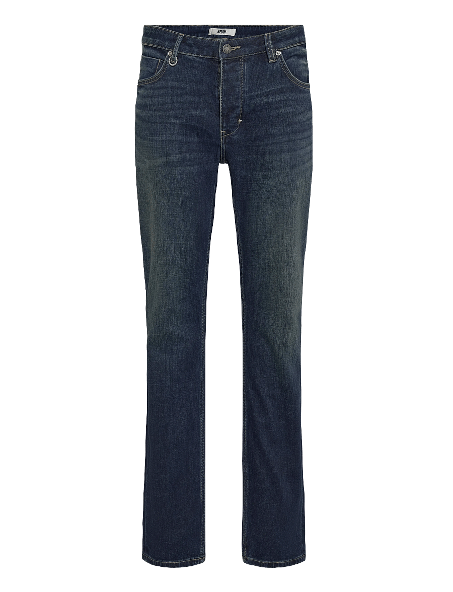 NEUW - LOU STRAIGHT MUSTANGDARK VINTAGE INDIGO - klassikalised teksad - blue - 1