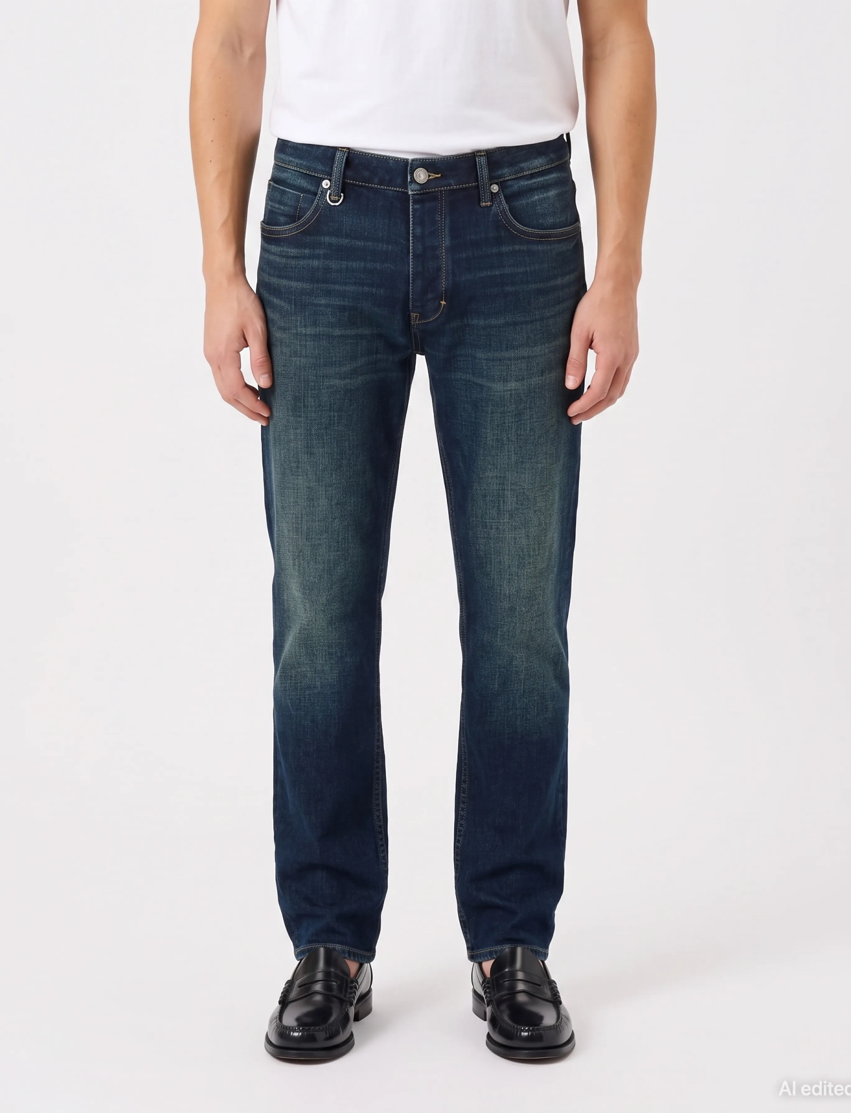 NEUW LOU STRAIGHT MUSTANGDARK VINTAGE INDIGO - NEUW - BLUE / blue