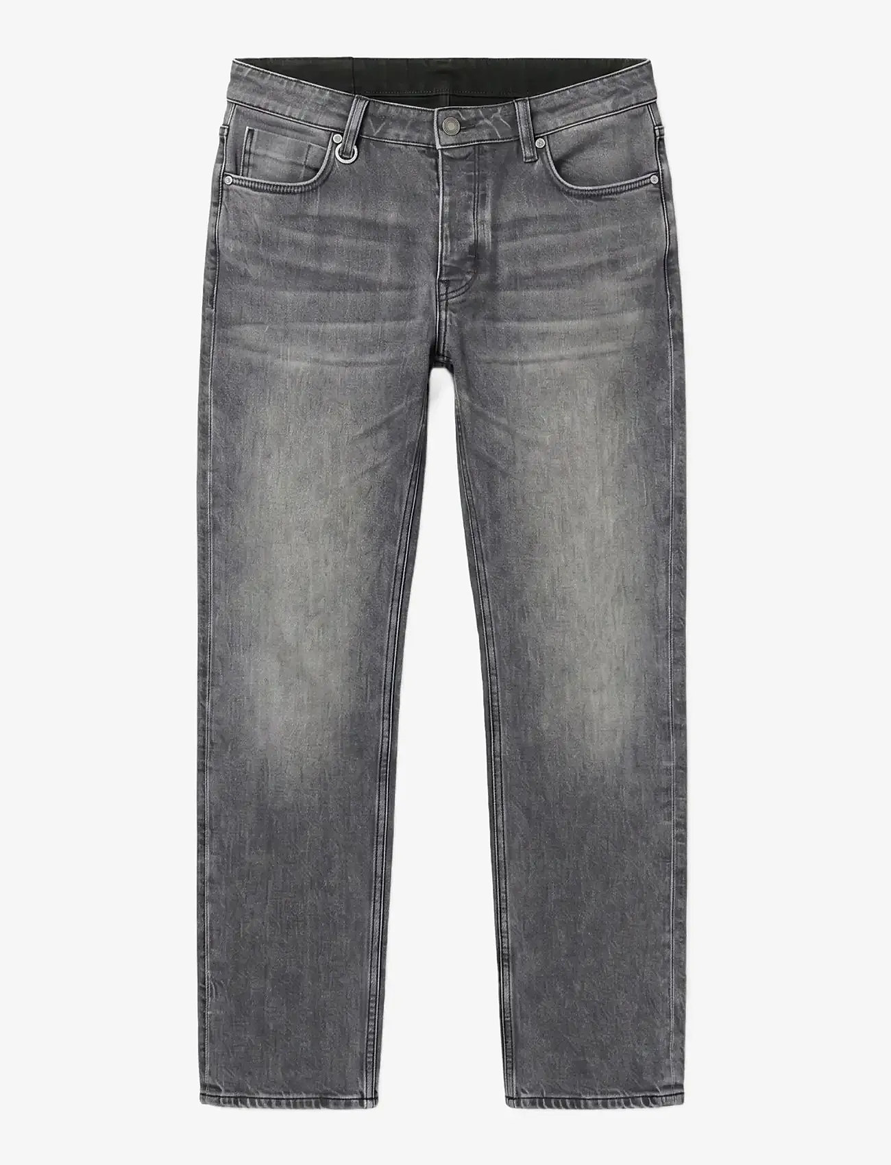NEUW - RAY STRAIGHT SHADEWASHED BLACK - tavalised teksad - black - 1