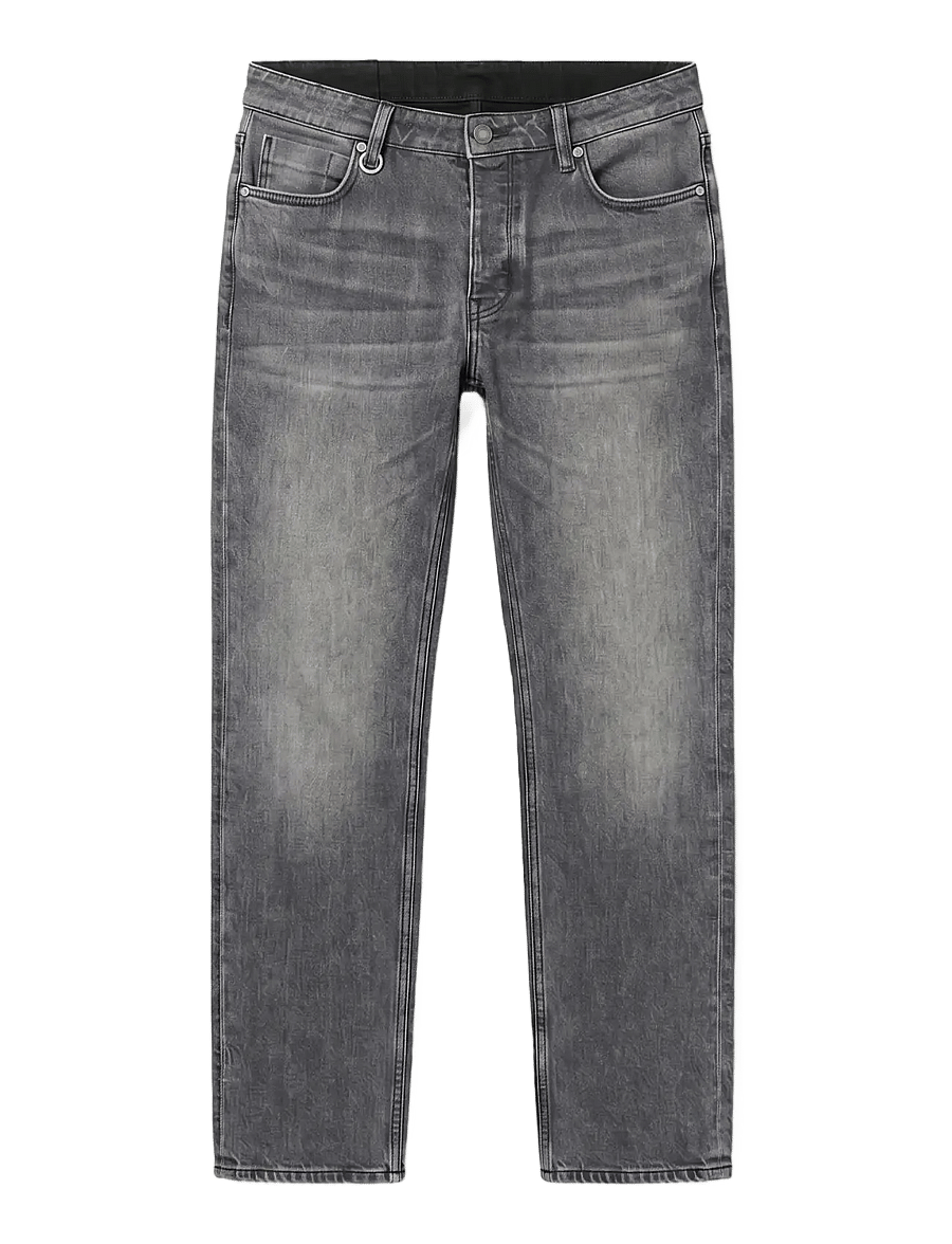 NEUW - RAY STRAIGHT SHADEWASHED BLACK - regular jeans - black - 1