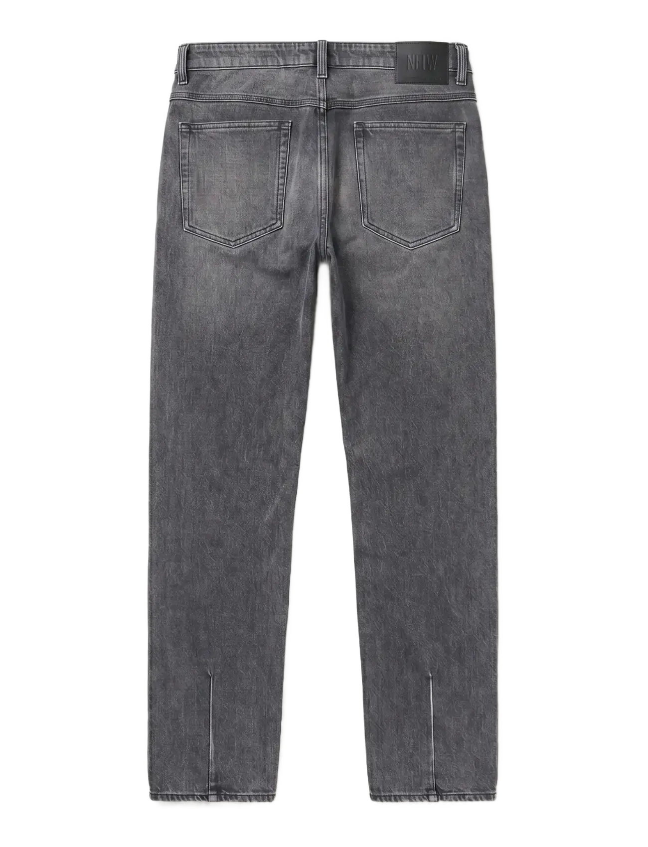 NEUW - RAY STRAIGHT SHADEWASHED BLACK - regular jeans - black - 2