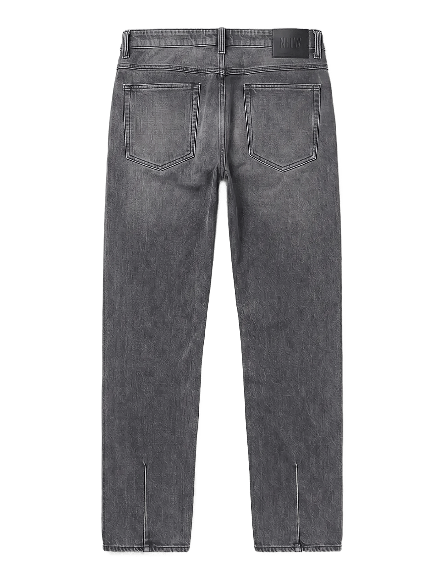 NEUW - RAY STRAIGHT SHADEWASHED BLACK - regular jeans - black - 2