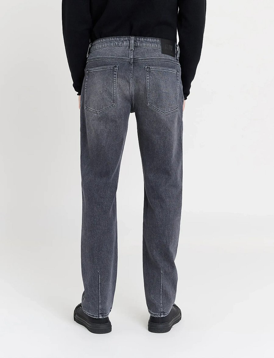 NEUW - RAY STRAIGHT SHADEWASHED BLACK - regular jeans - black - 3