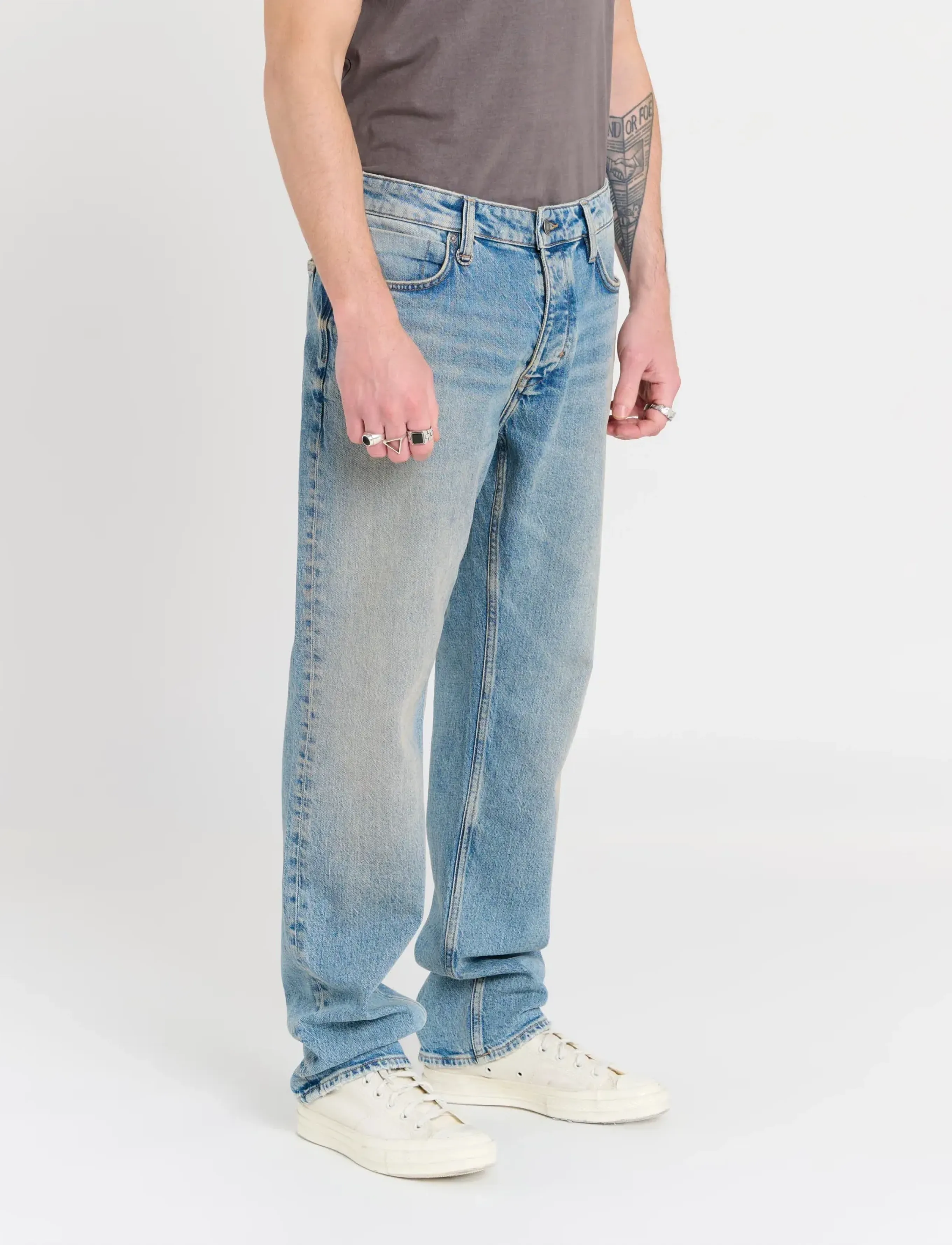 NEUW - RAY STRAIGHT CENTURYMID VINTAGE INDIGO - regular jeans - blue - 3
