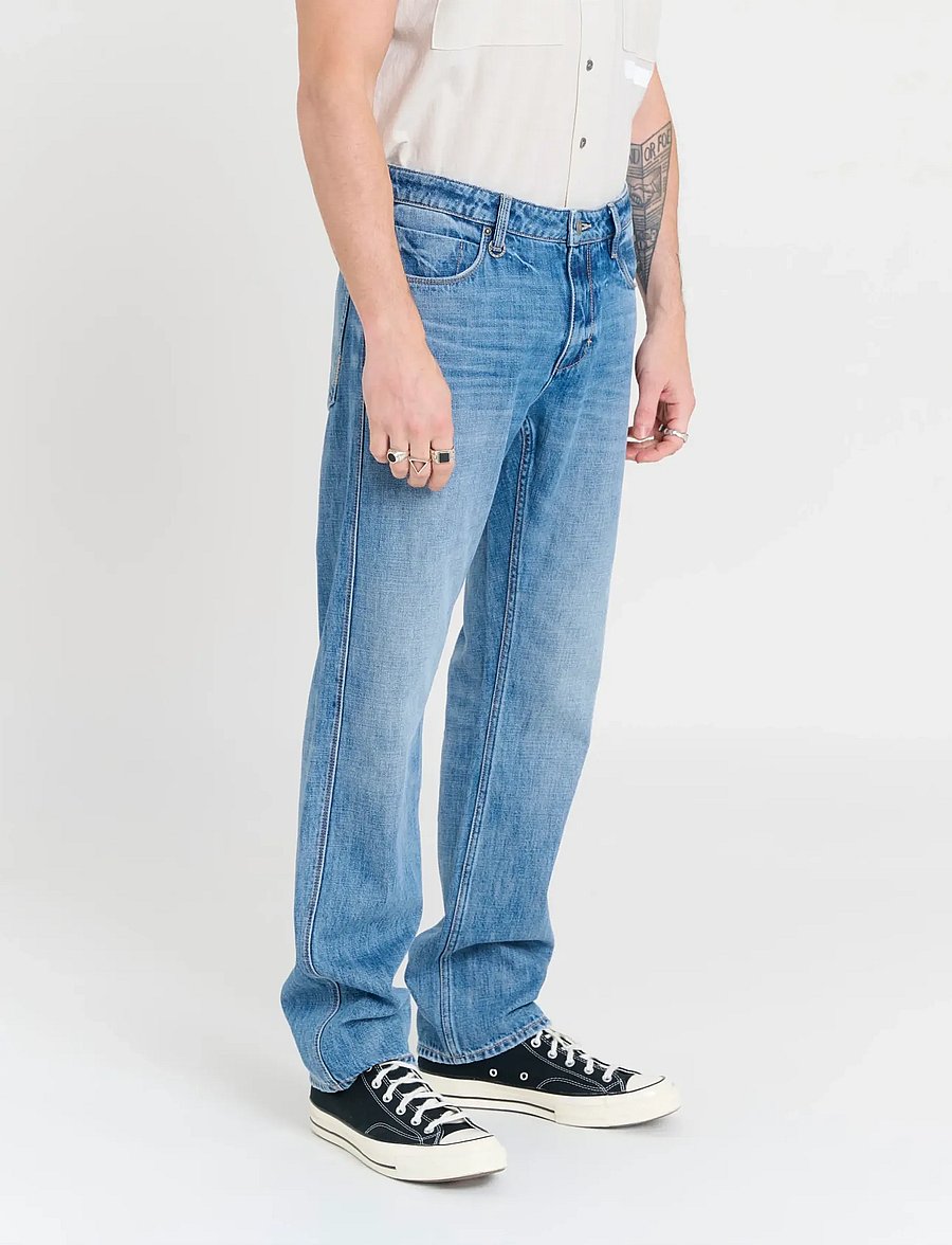 NEUW - REBEL STRAIGHT VISIONAEREMID VINTAGE INDIGO - regular jeans - blue - 3