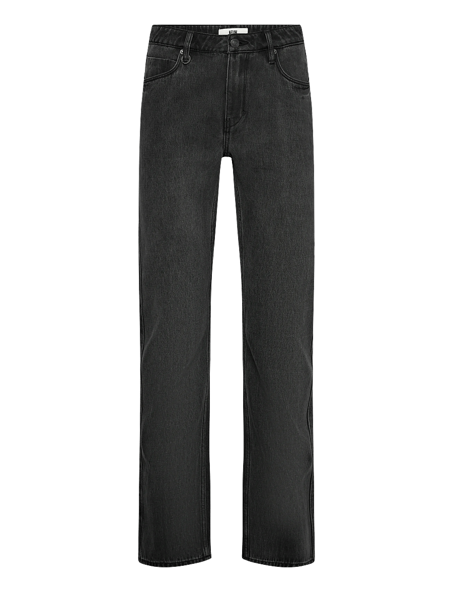 NEUW - REBEL STRAIGHT COSMO VINTAGE BLACK - normale jeans - black - 1