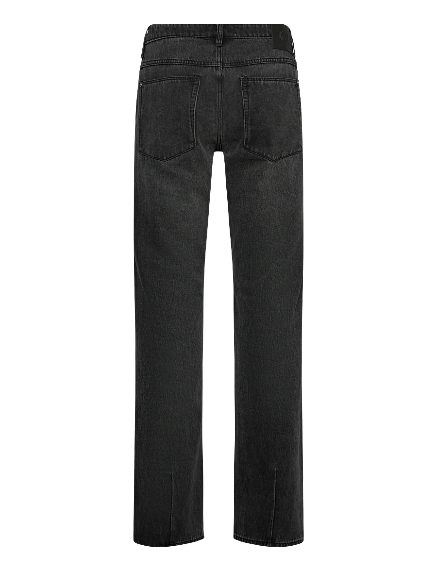 NEUW - REBEL STRAIGHT COSMO VINTAGE BLACK - normale jeans - black - 2