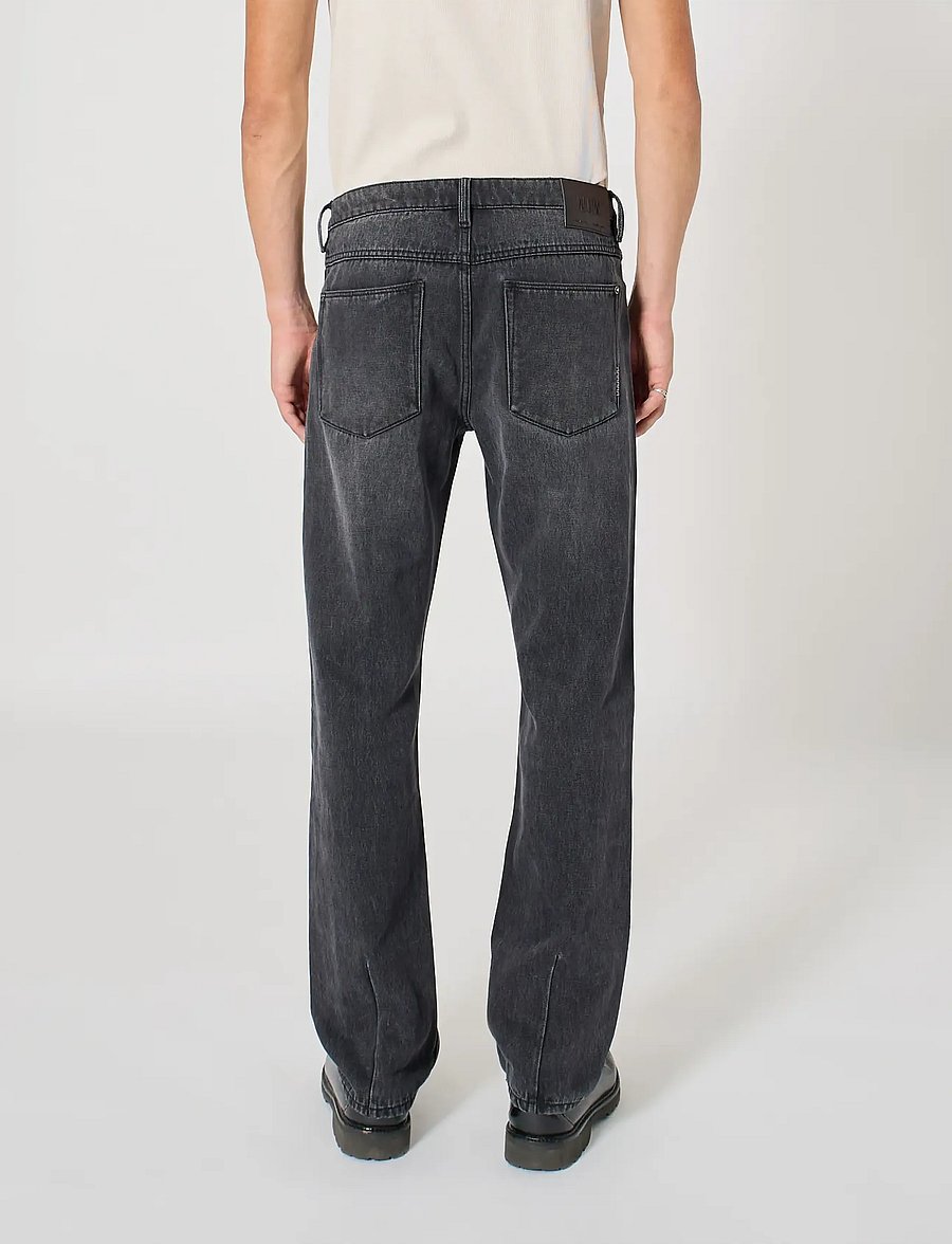 NEUW - REBEL STRAIGHT COSMO VINTAGE BLACK - normale jeans - black - 4