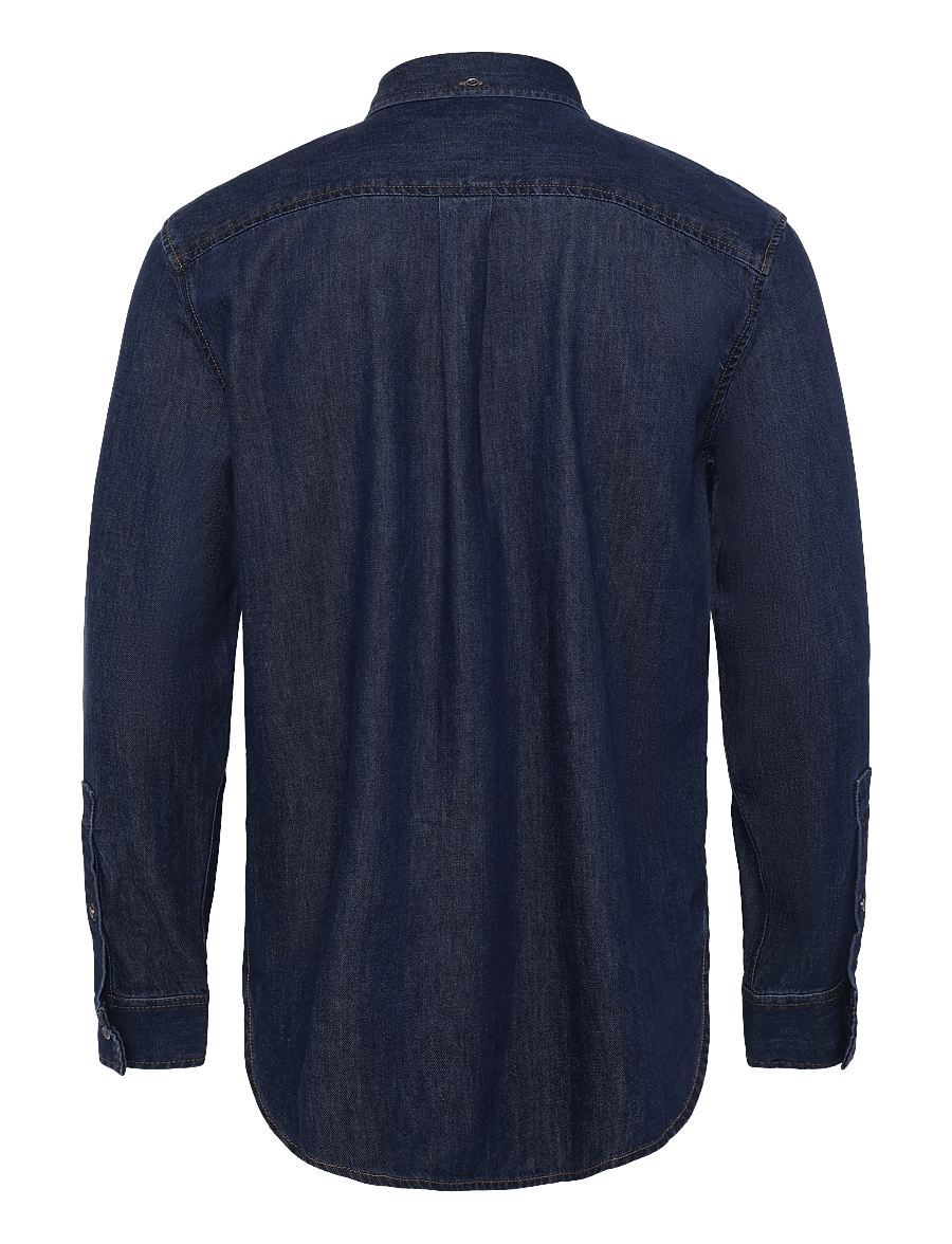 NEUW - STANDARD SHIRT CRUDORINSE INDIGO - denim shirts - blue - 2