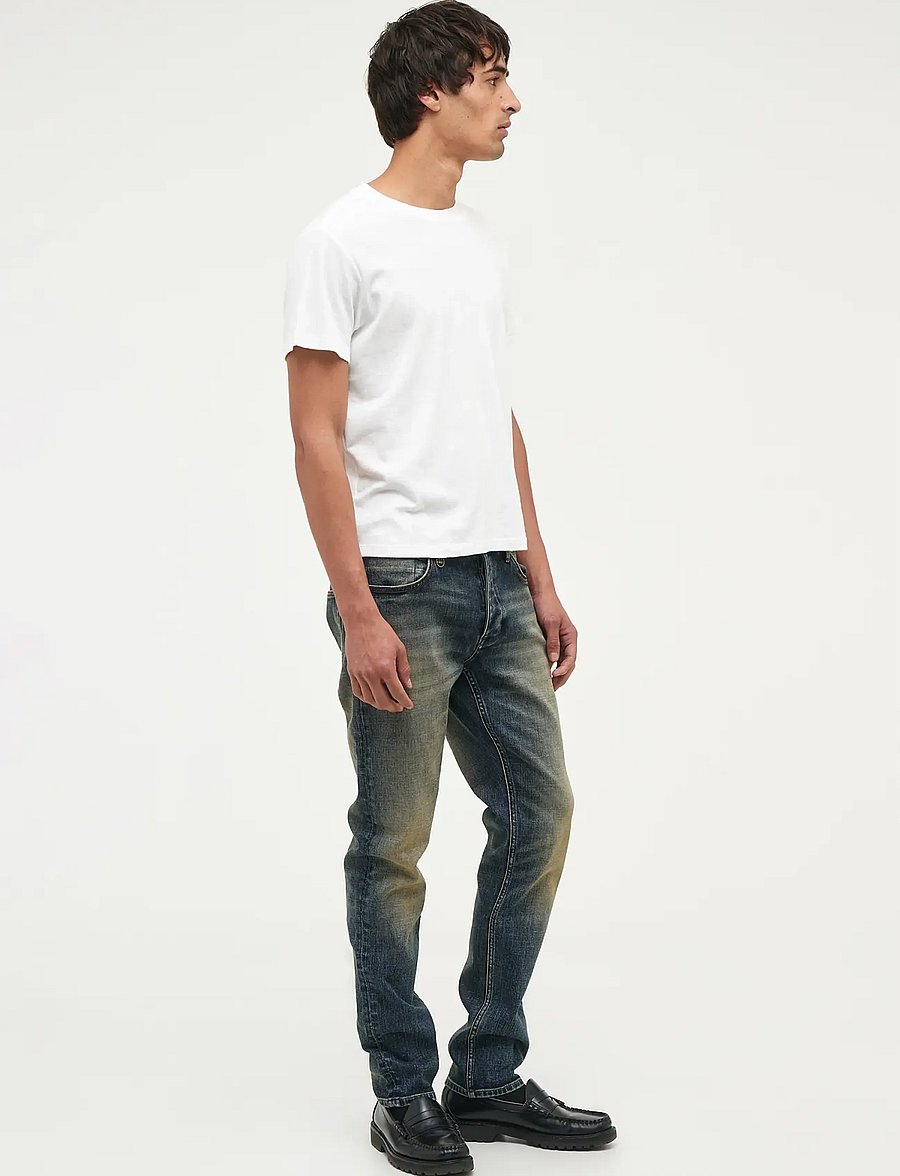 NEUW - LOU SLIM ATLANTIC DARK VINTAGE INDIGO - slim jeans - blue - 4