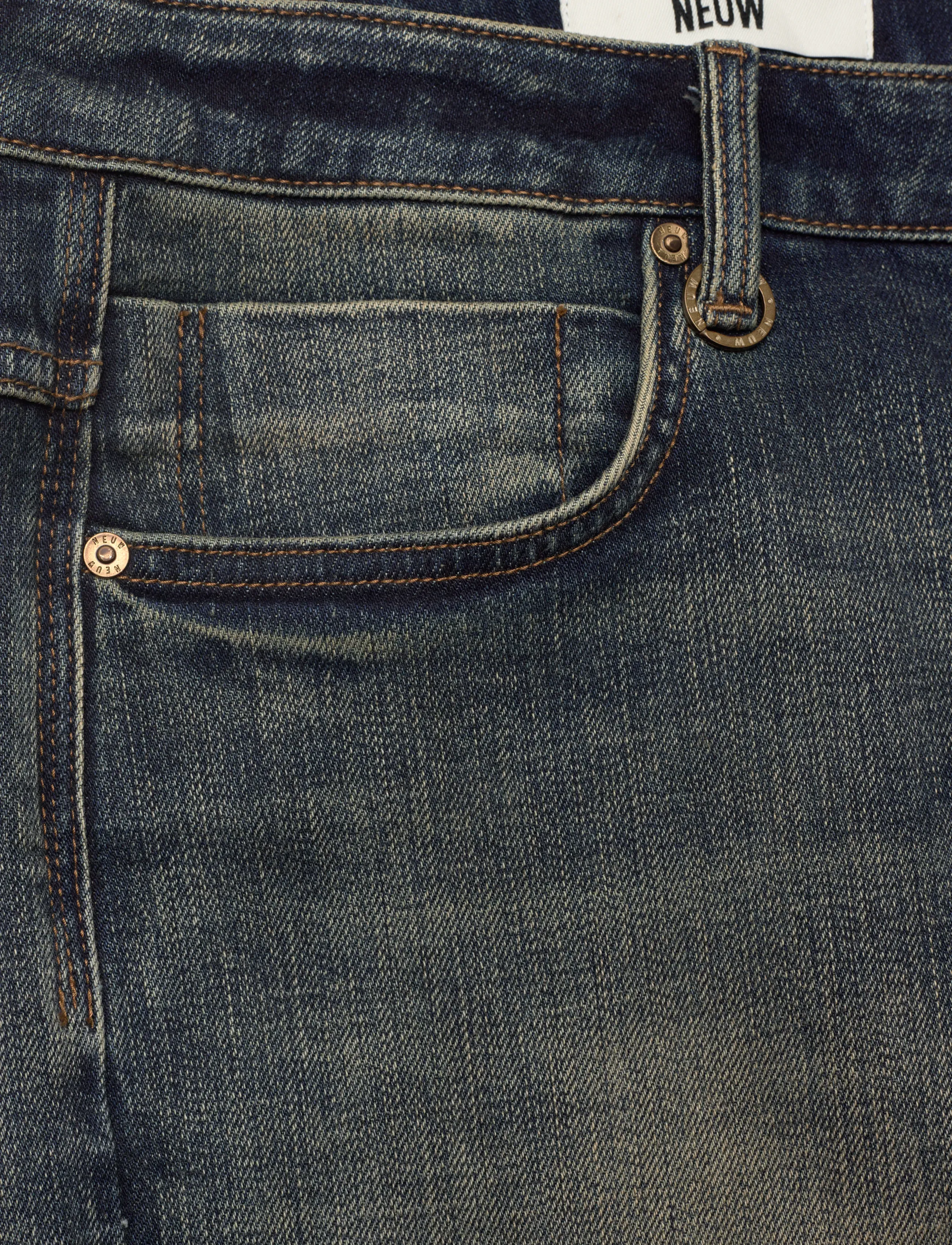 NEUW - LOU SLIM ATLANTIC DARK VINTAGE INDIGO - slim jeans - blue - 2