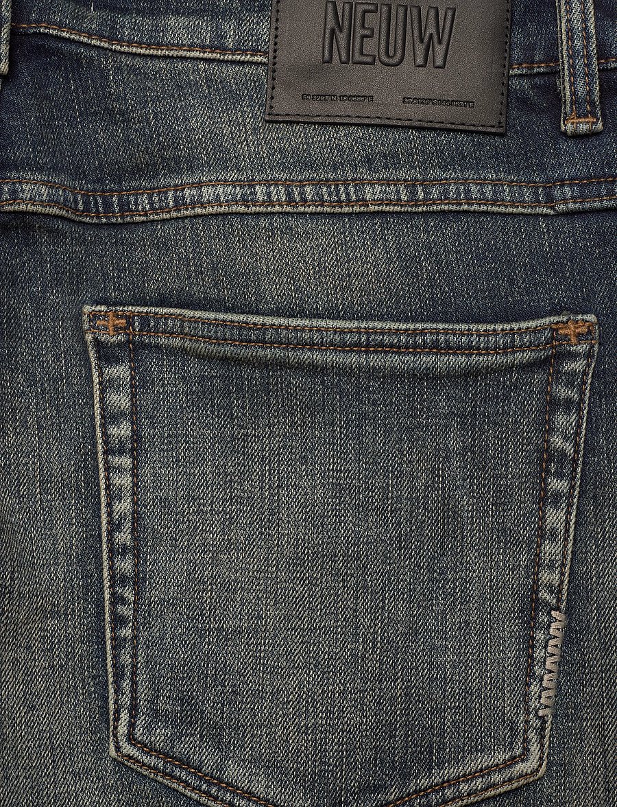 NEUW - LOU SLIM ATLANTIC DARK VINTAGE INDIGO - slim jeans - blue - 4