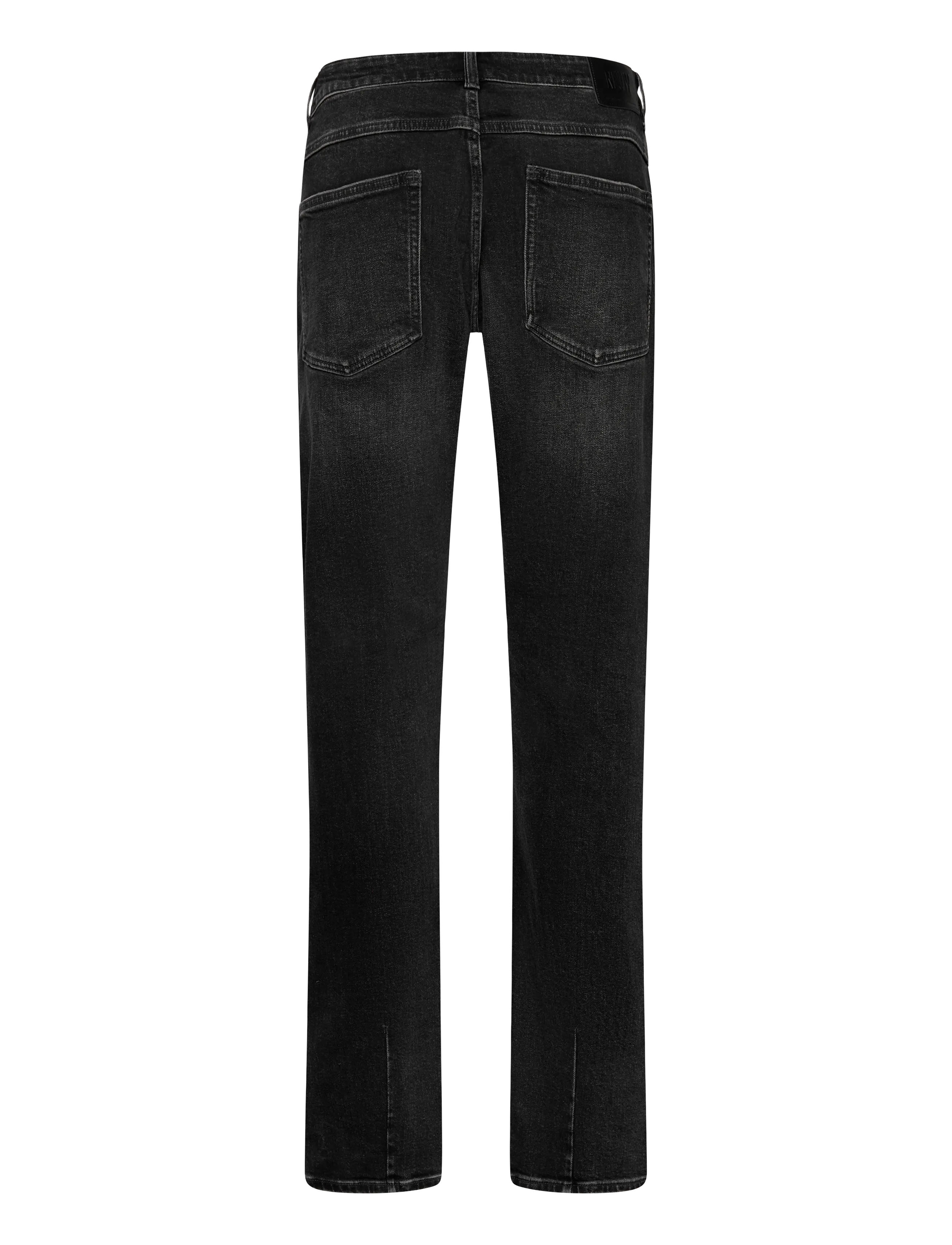NEUW - LOU STRAIGHT TROJANWASHED BLACK - regular jeans - black - 1