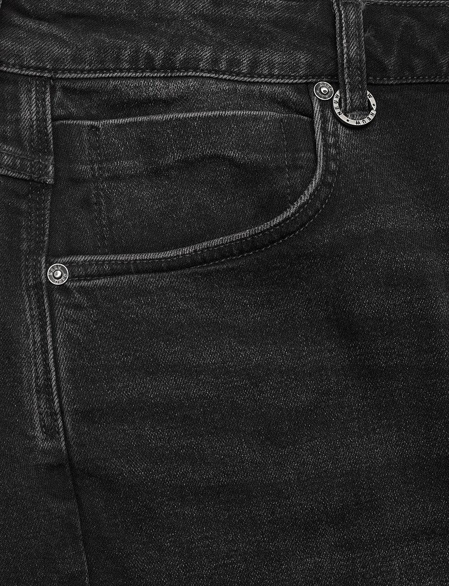 NEUW - LOU STRAIGHT TROJANWASHED BLACK - regular jeans - black - 2